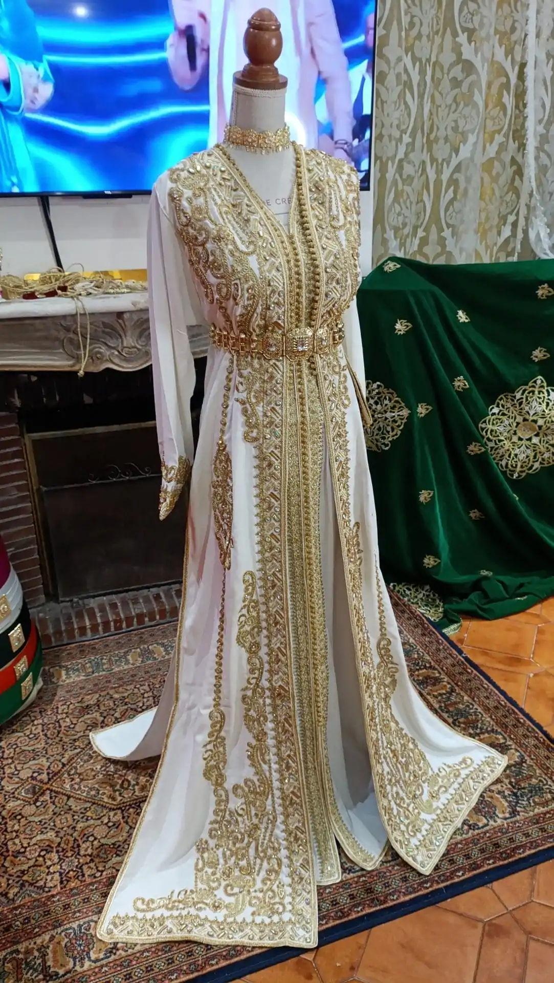 caftan marocain neuf - takchita deux pièces – Image 3