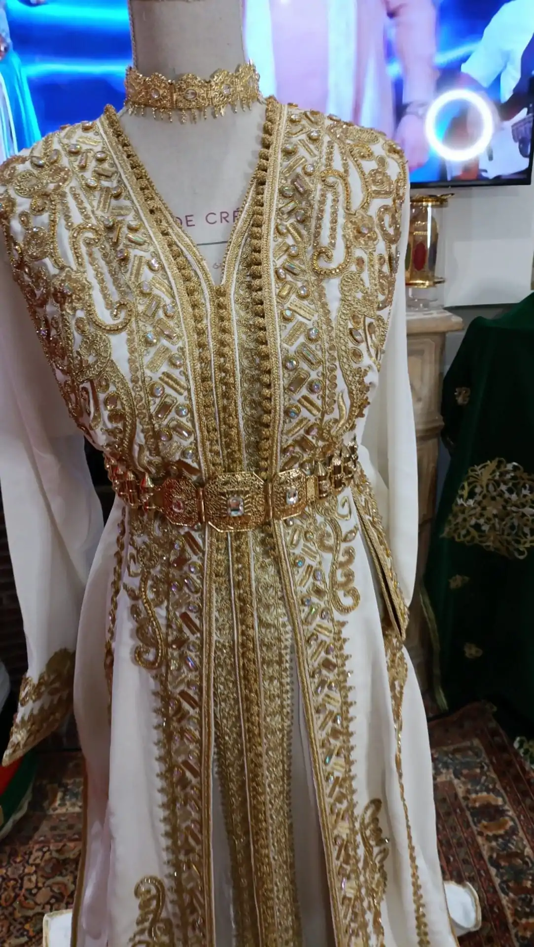 caftan marocain neuf - takchita deux pièces – Image 5