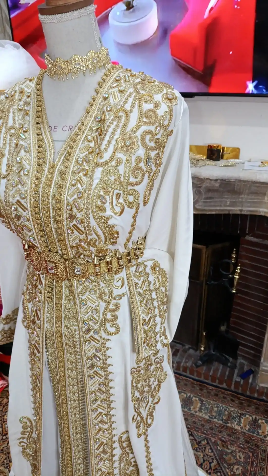caftan marocain neuf - takchita deux pièces – Image 6