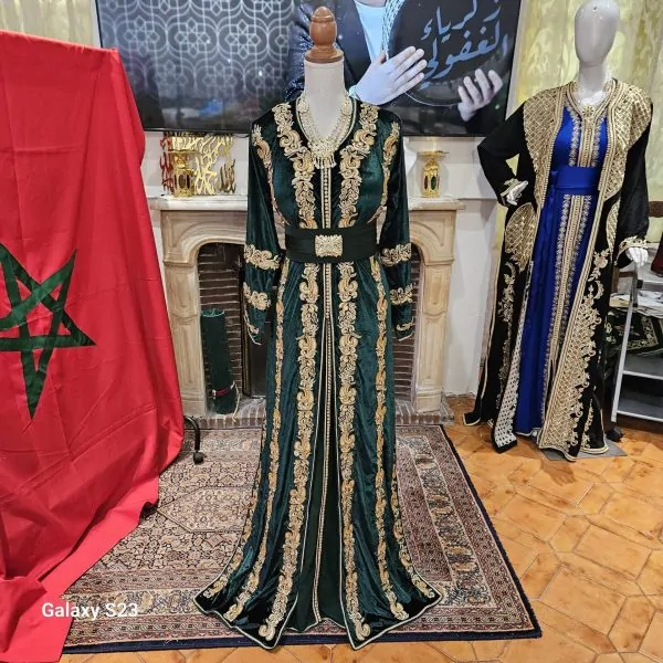 Caftan marocain d'occasion quasi neuf — taille 42-44 — photo 14