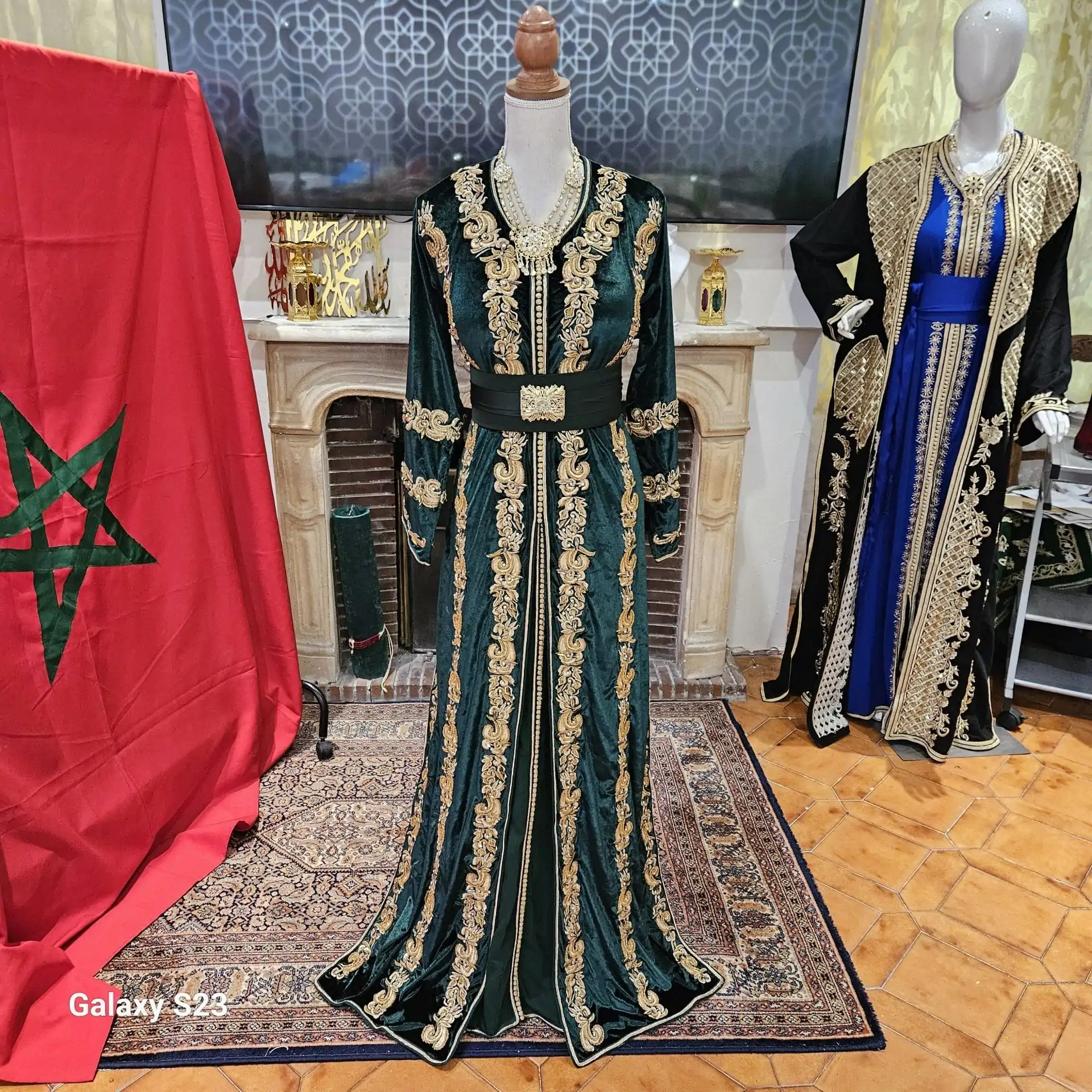 caftan marocain d'occasion quasi neuf – Image 4