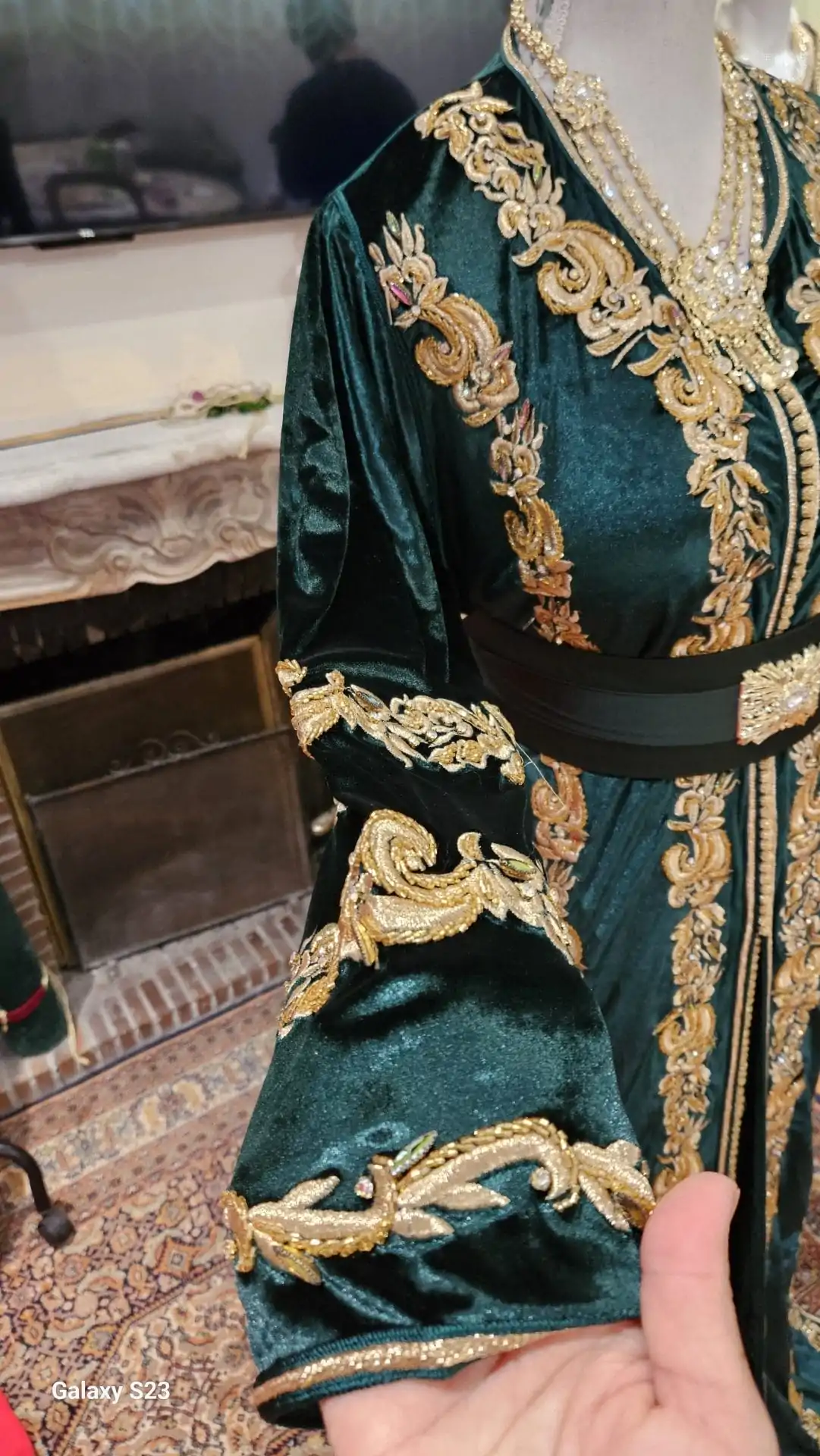 caftan marocain d'occasion quasi neuf – Image 9