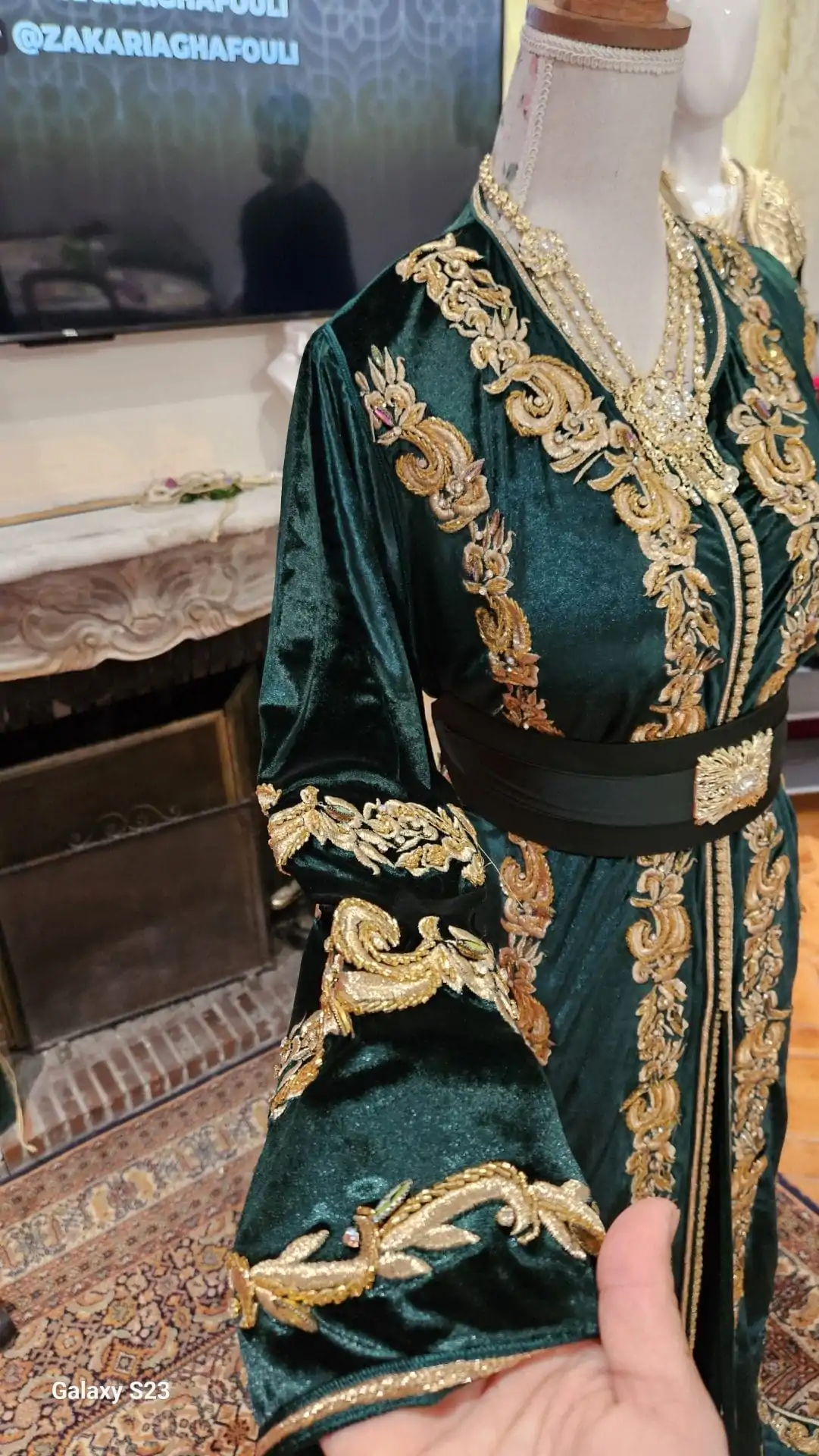 caftan marocain d'occasion quasi neuf – Image 6