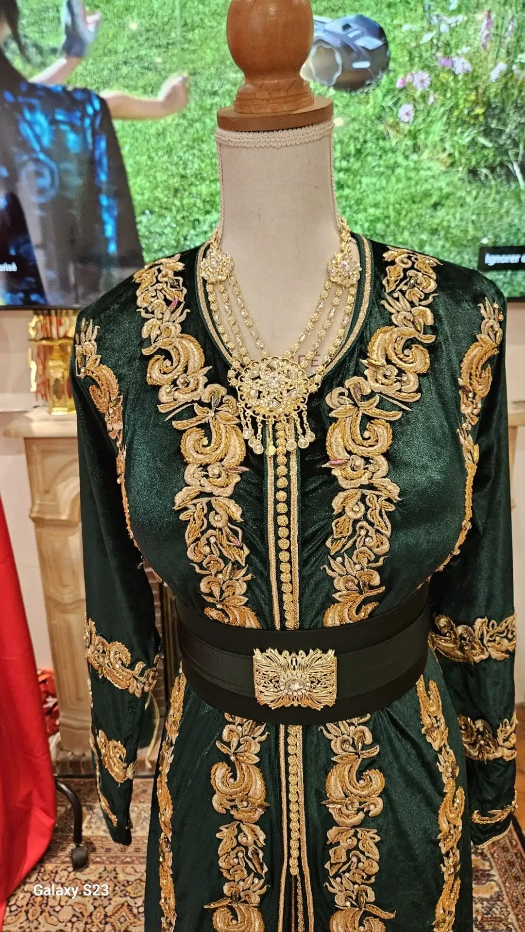 caftan marocain d'occasion quasi neuf – Image 7