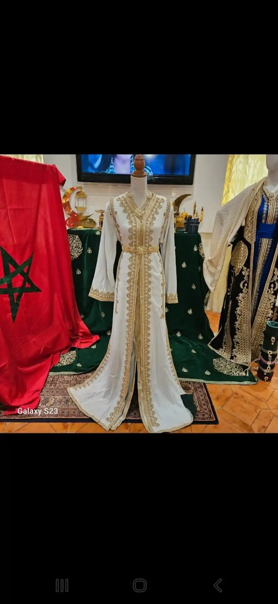 caftan marocain neuf