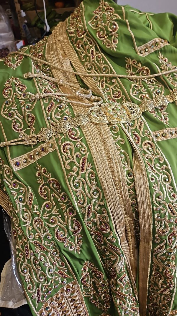 caftan marocain neuf avec accessoires neuf