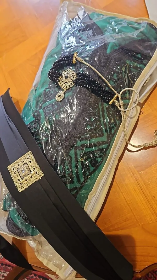 lot Caftan plus accessoires