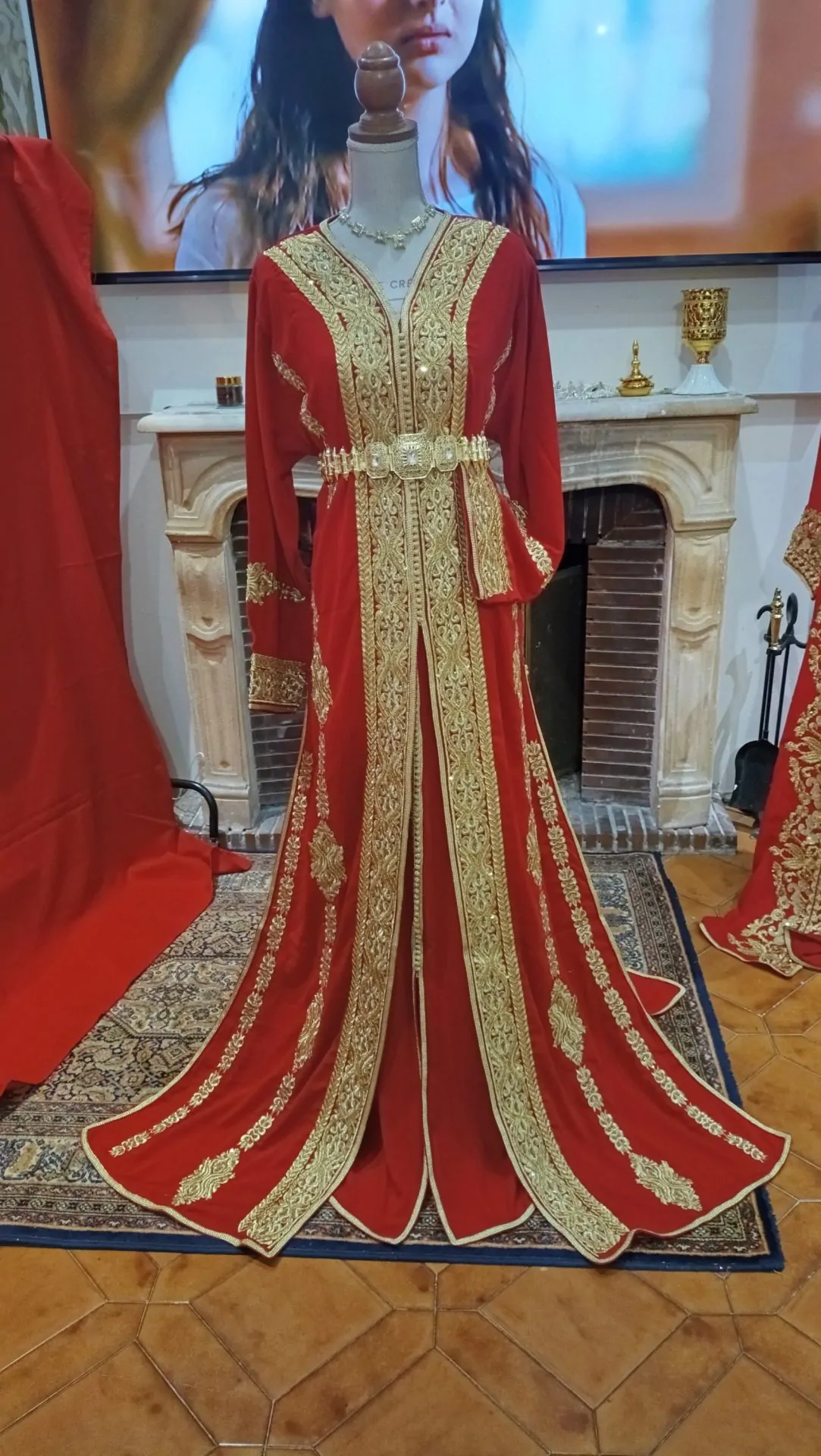 caftan marocain neuf - takchita deux pieces – Image 2