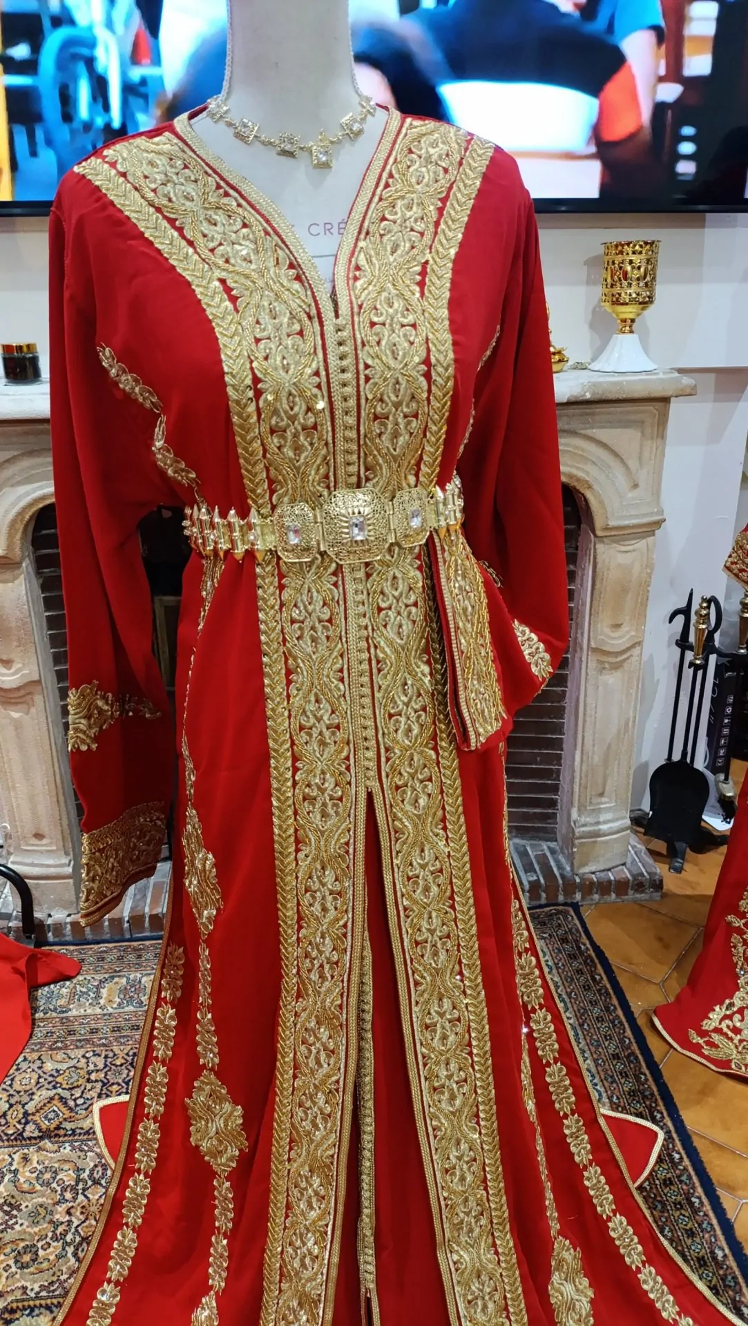 caftan marocain neuf - takchita deux pieces – Image 5