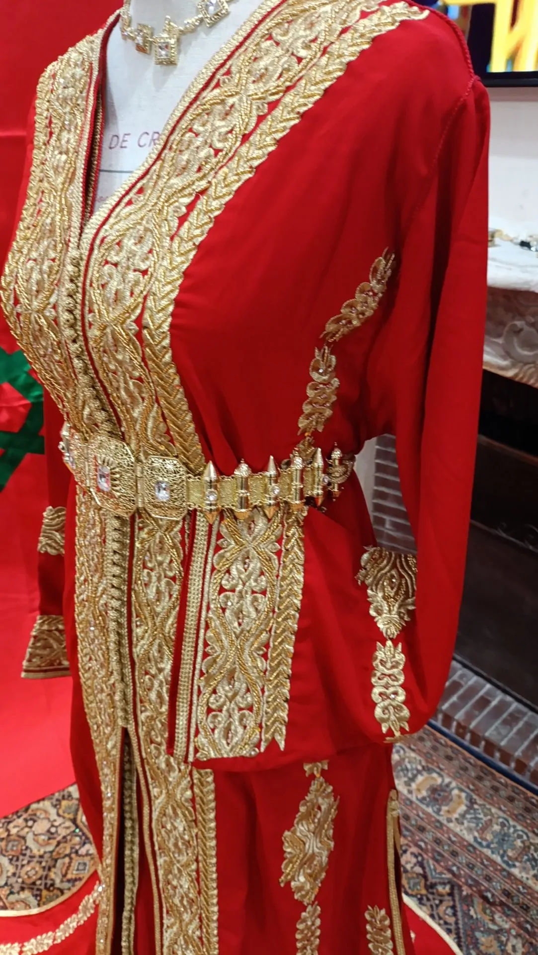 caftan marocain neuf - takchita deux pieces – Image 6