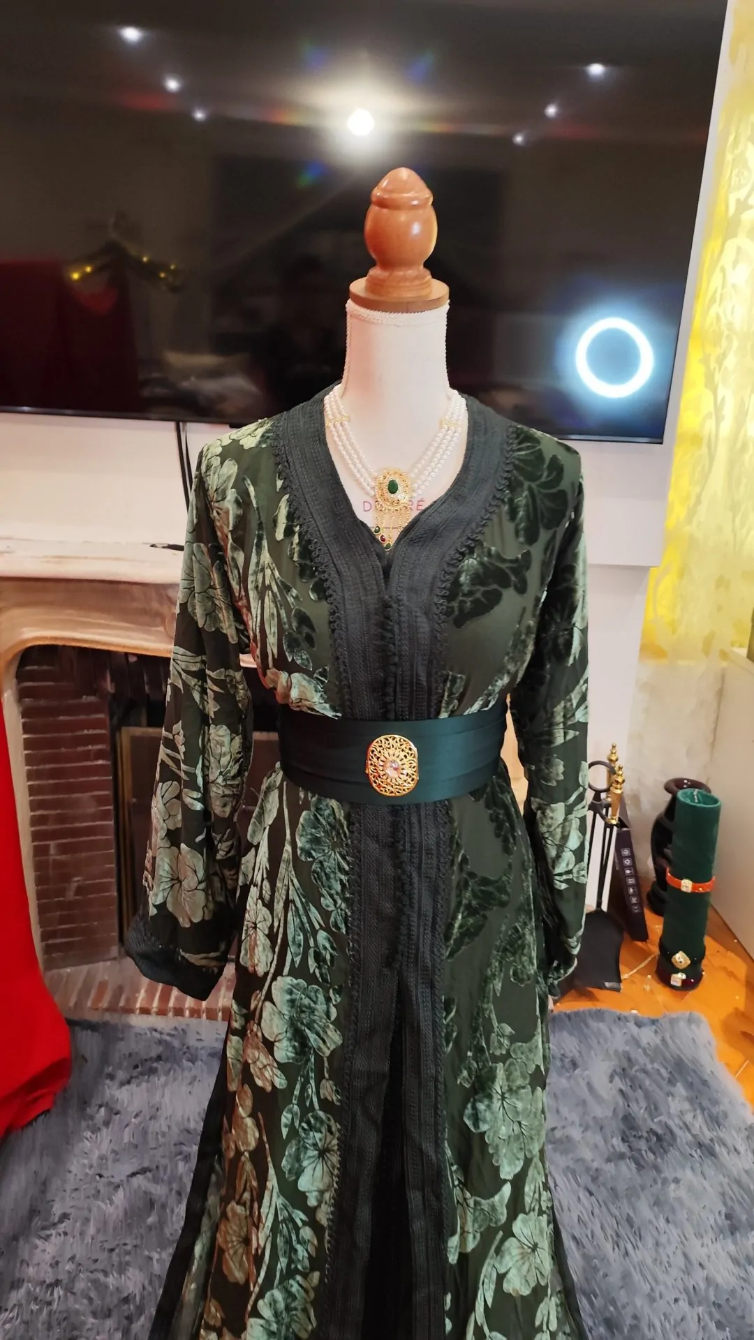 caftan marocain neuf - takchita deux pièces – Image 7