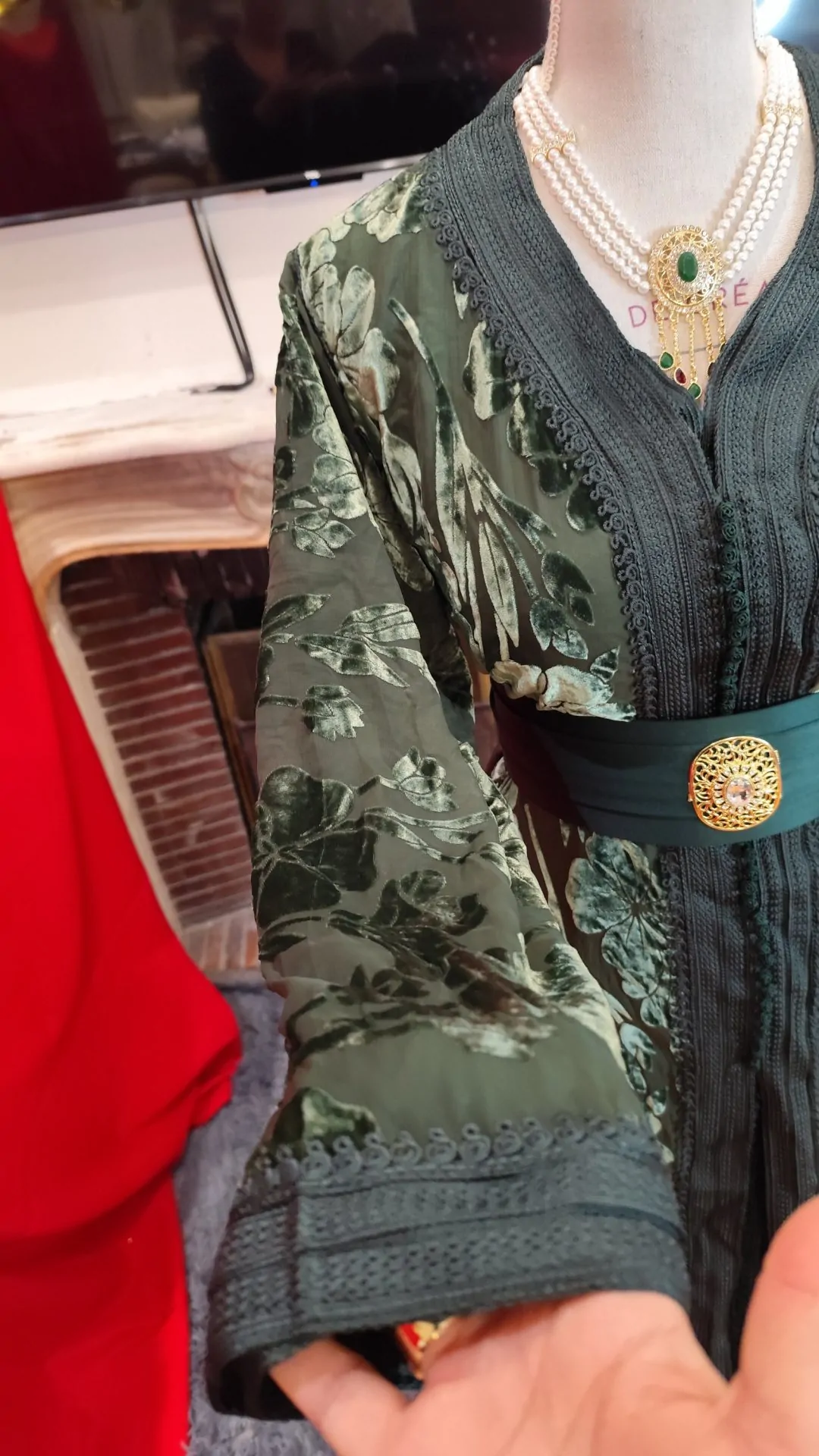 caftan marocain neuf - takchita deux pièces – Image 3