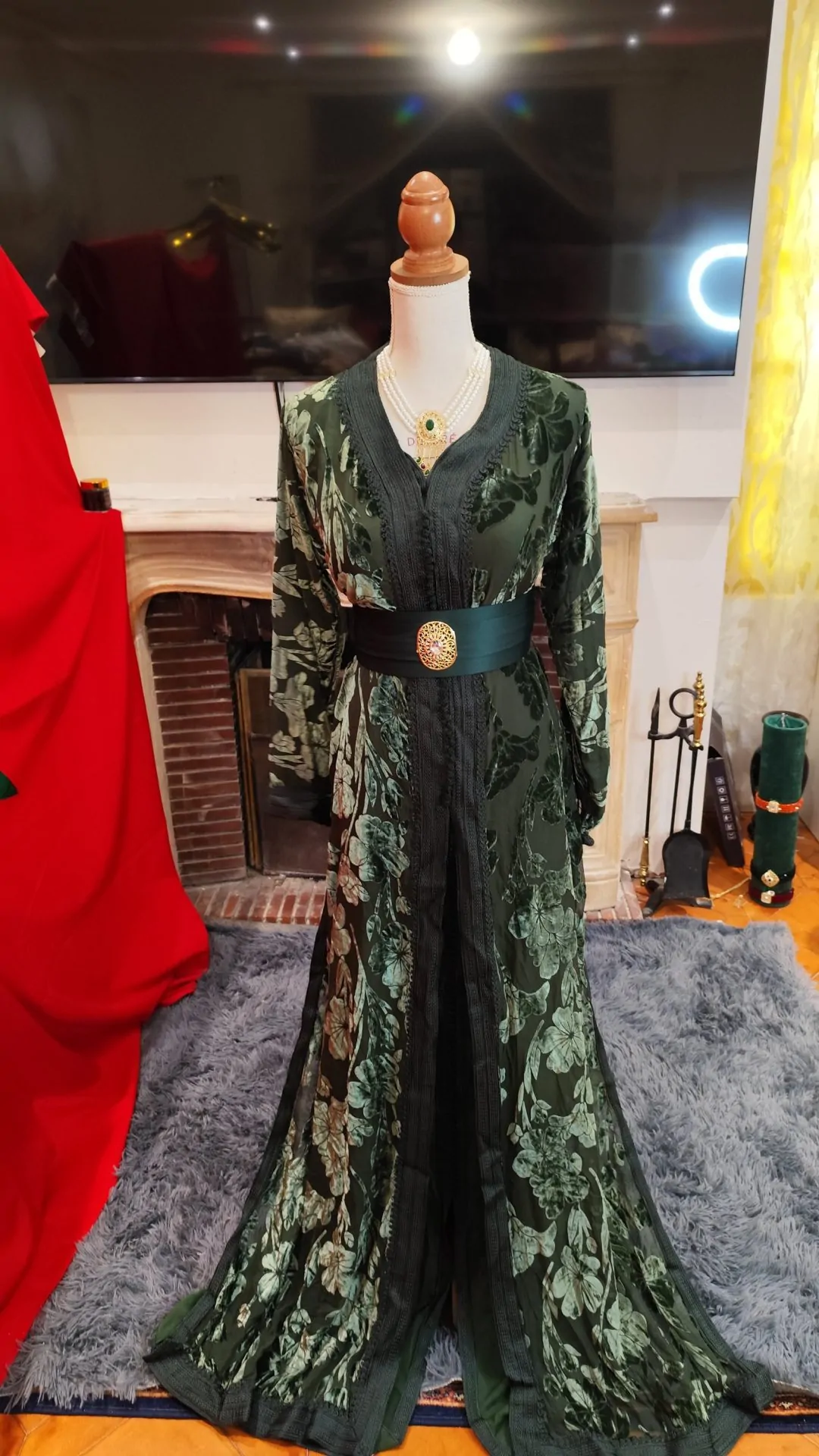 caftan marocain neuf - takchita deux pièces – Image 2