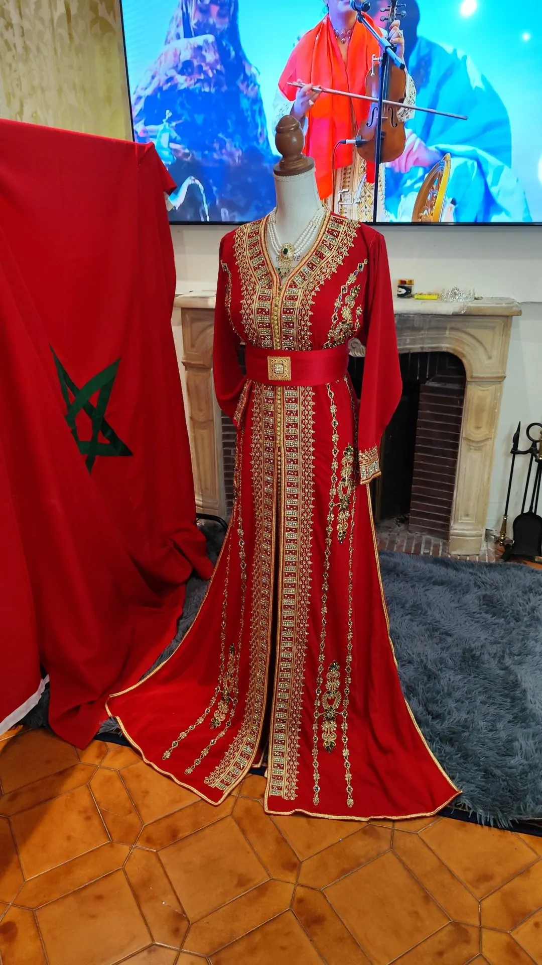 caftan marocain neuf - takchita deux pièces – Image 8