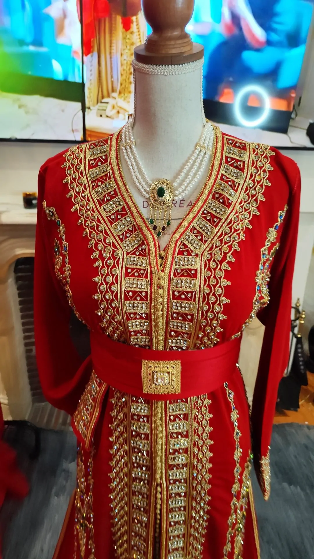 caftan marocain neuf - takchita deux pièces – Image 6