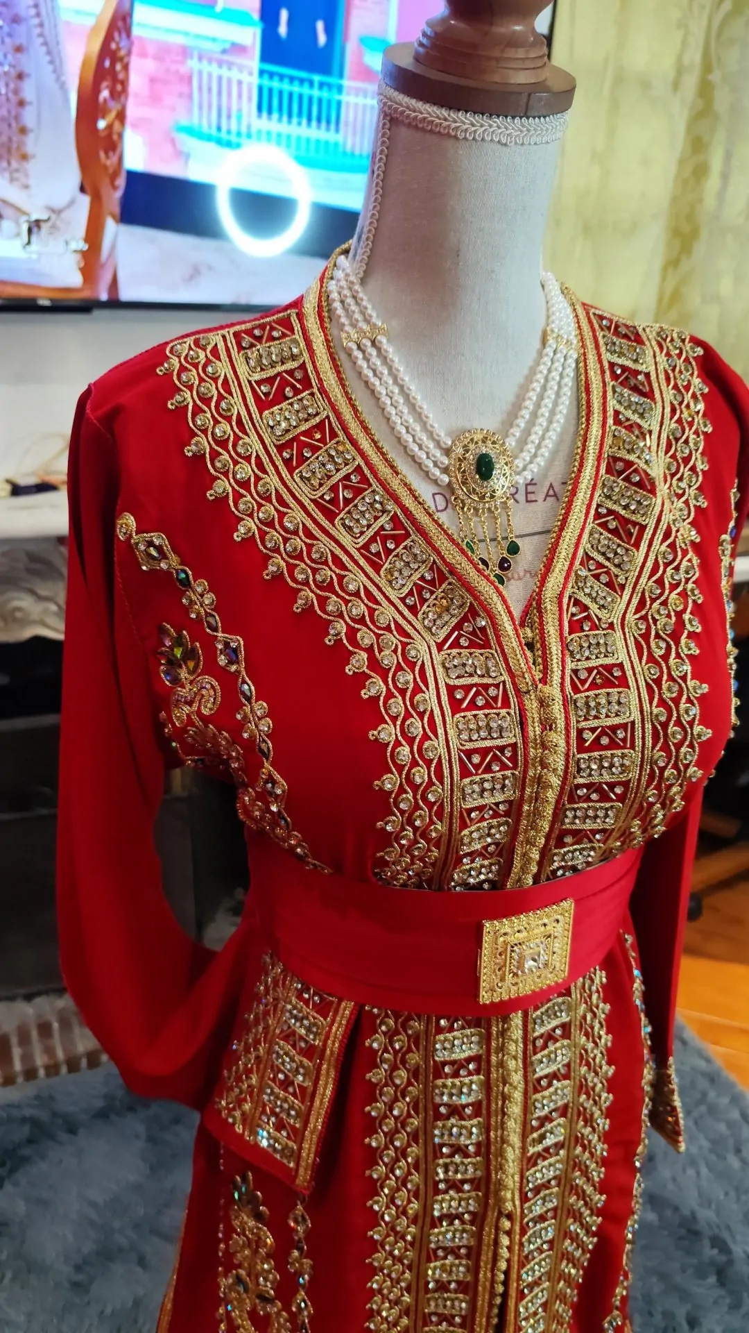 caftan marocain neuf - takchita deux pièces – Image 7