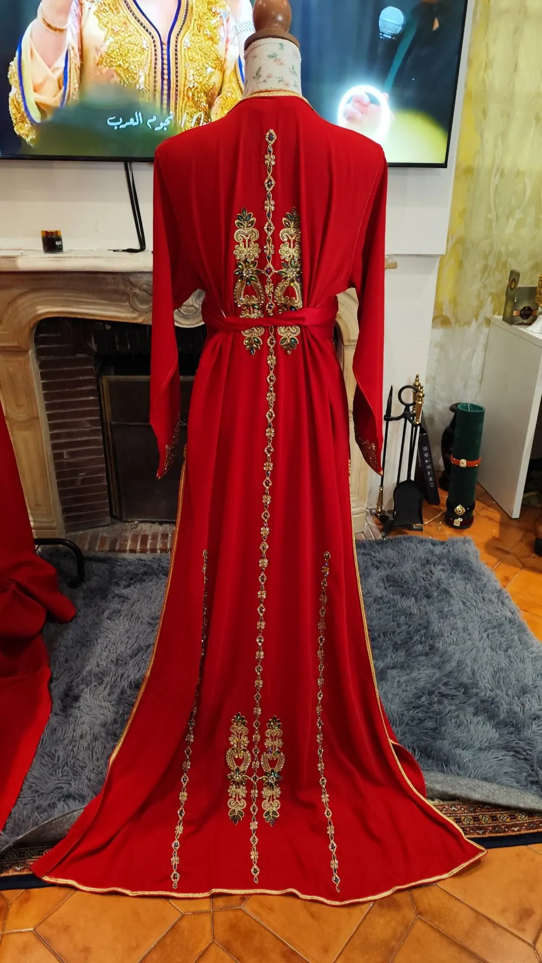 caftan marocain neuf - takchita deux pièces – Image 2