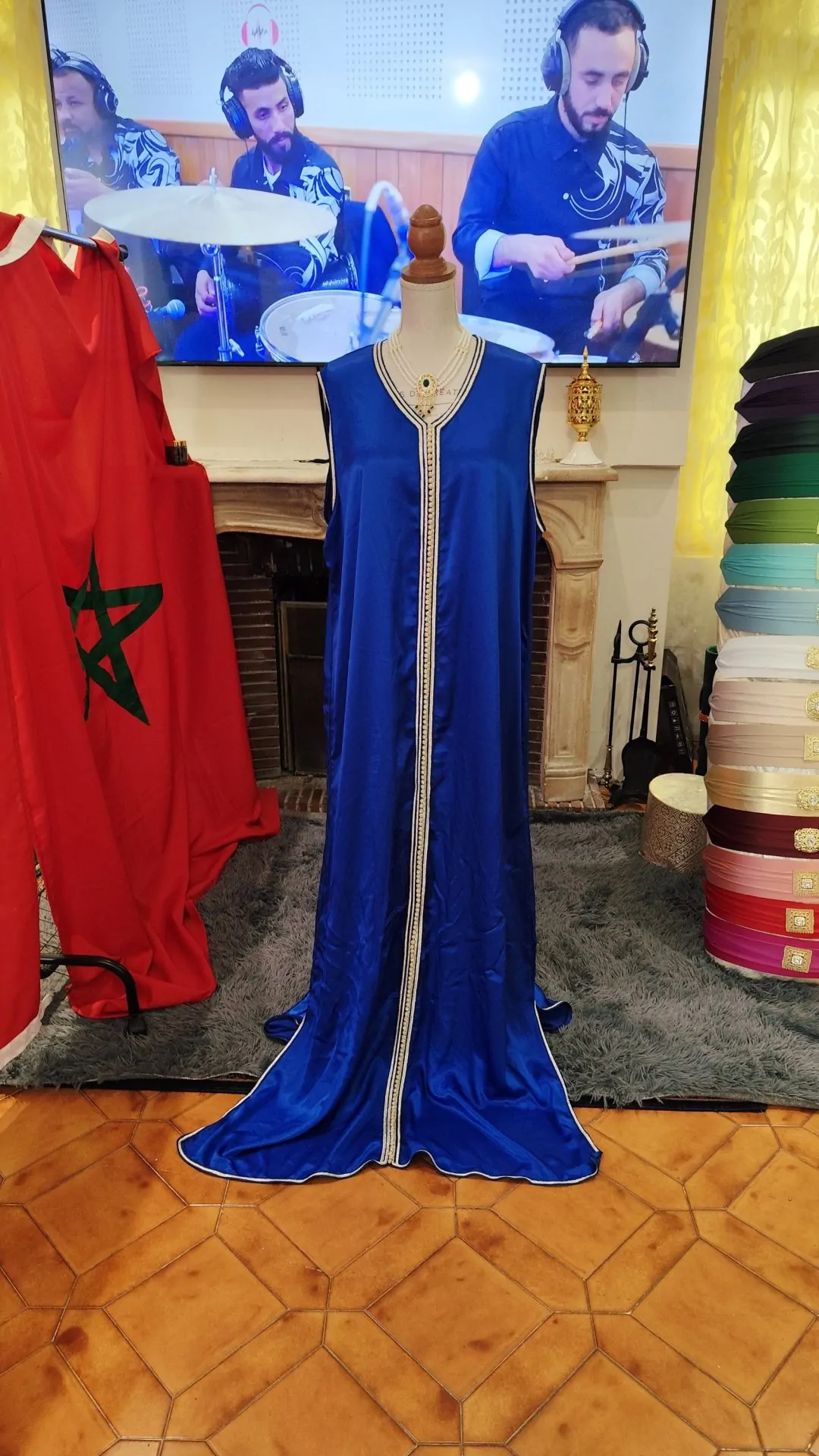 caftan marocain d occasion grande taille – Image 3