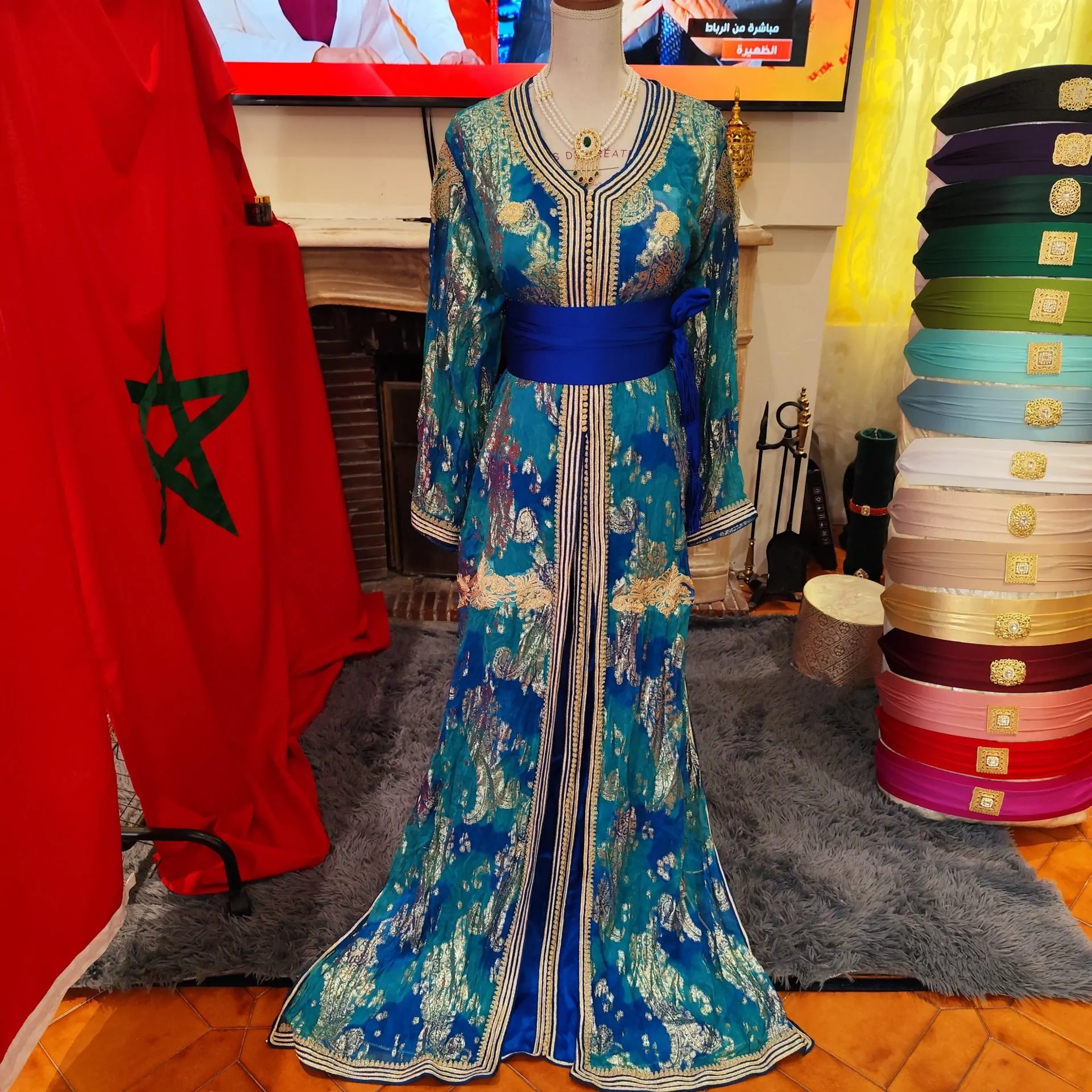 caftan marocain d occasion grande taille