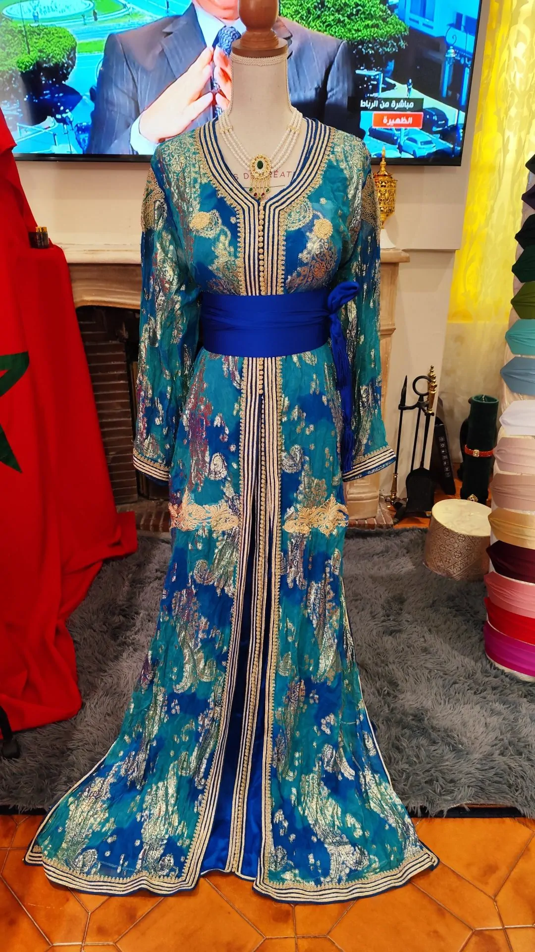 caftan marocain d occasion grande taille – Image 5