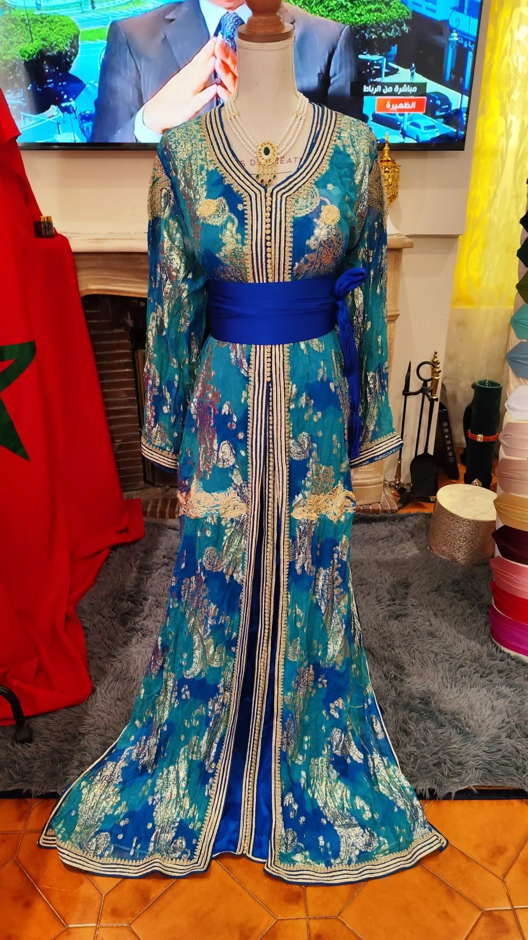 caftan marocain d occasion grande taille – Image 6