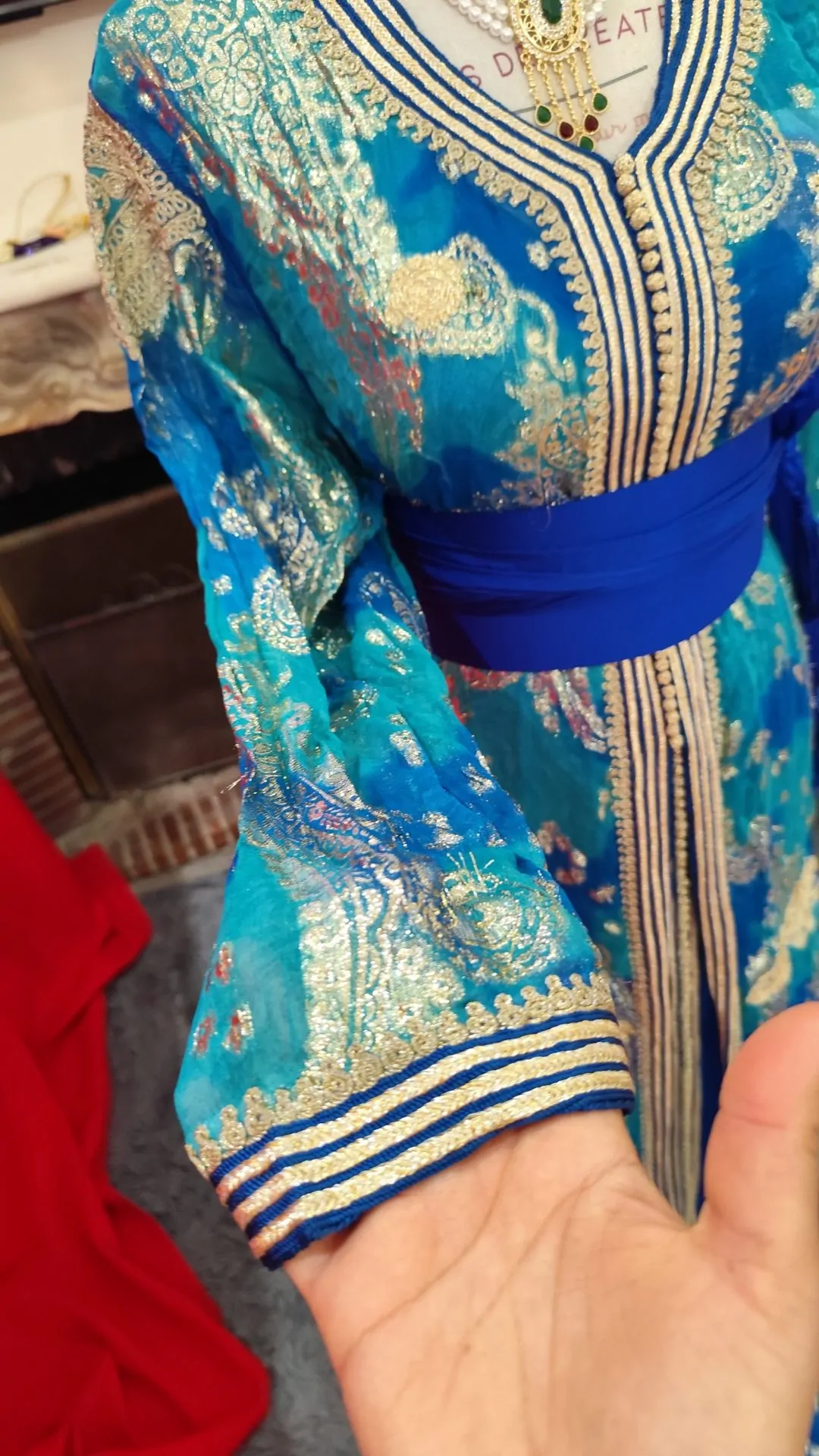 caftan marocain d occasion grande taille – Image 2