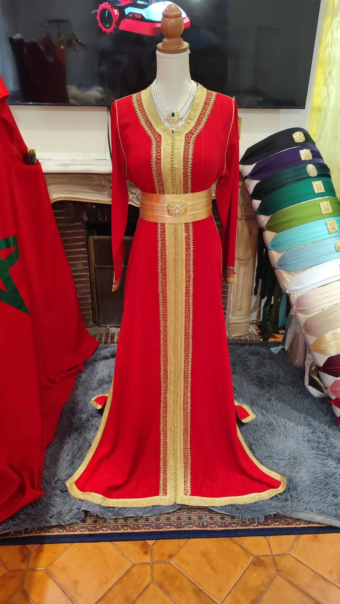 caftan marocain d'occasion – Image 10