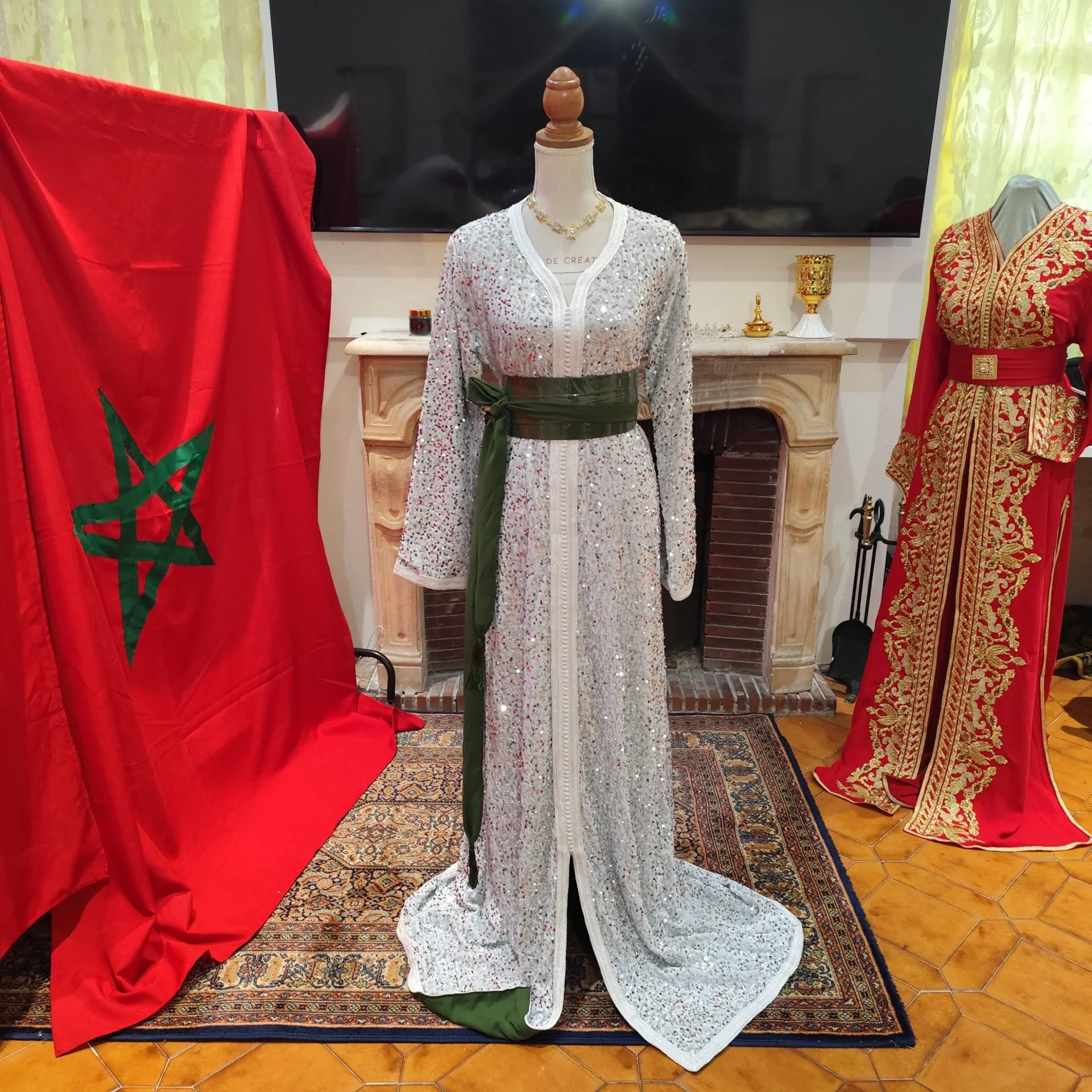 caftan marocain neuf avec doublure