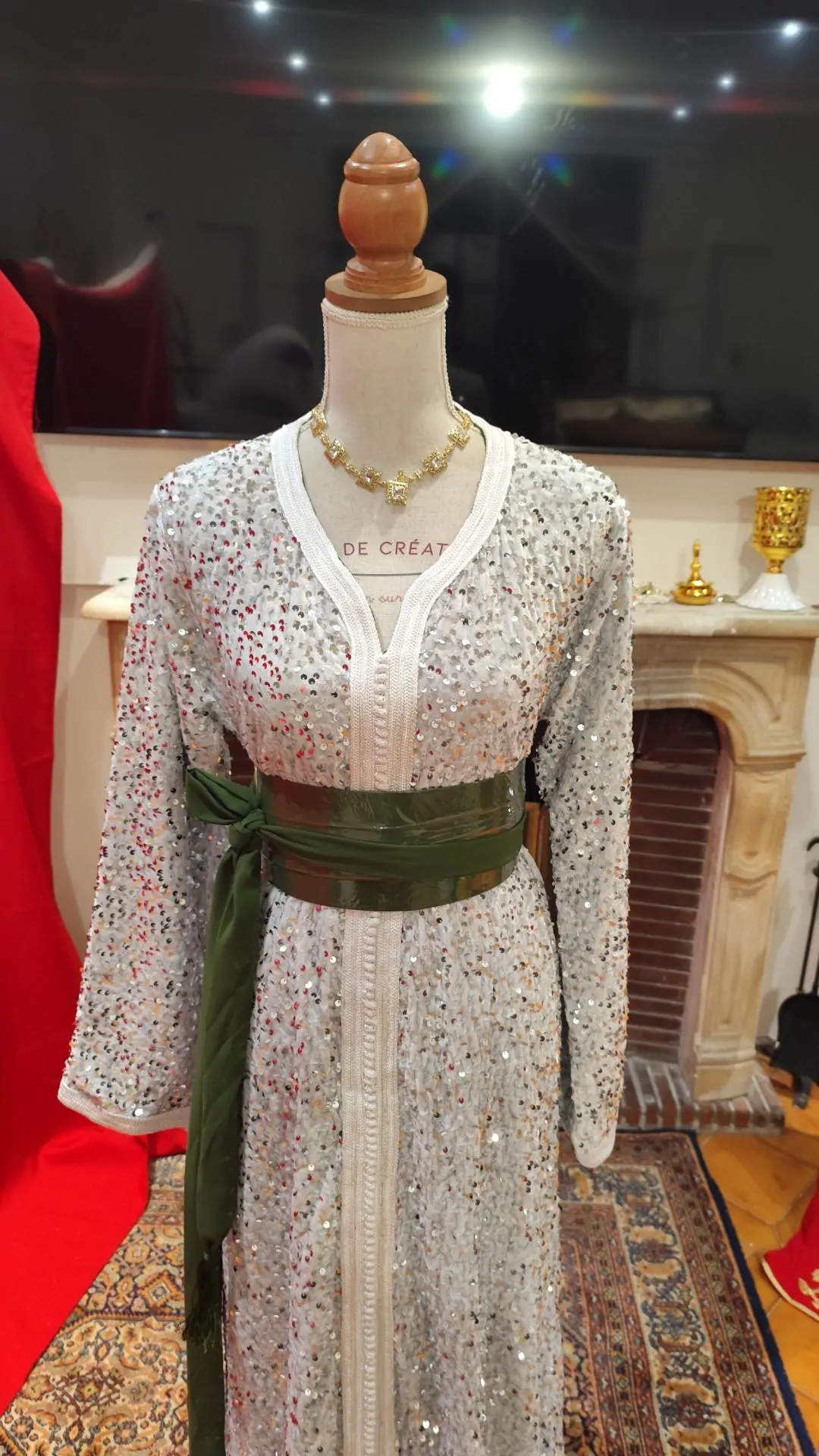 caftan marocain neuf avec doublure – Image 6