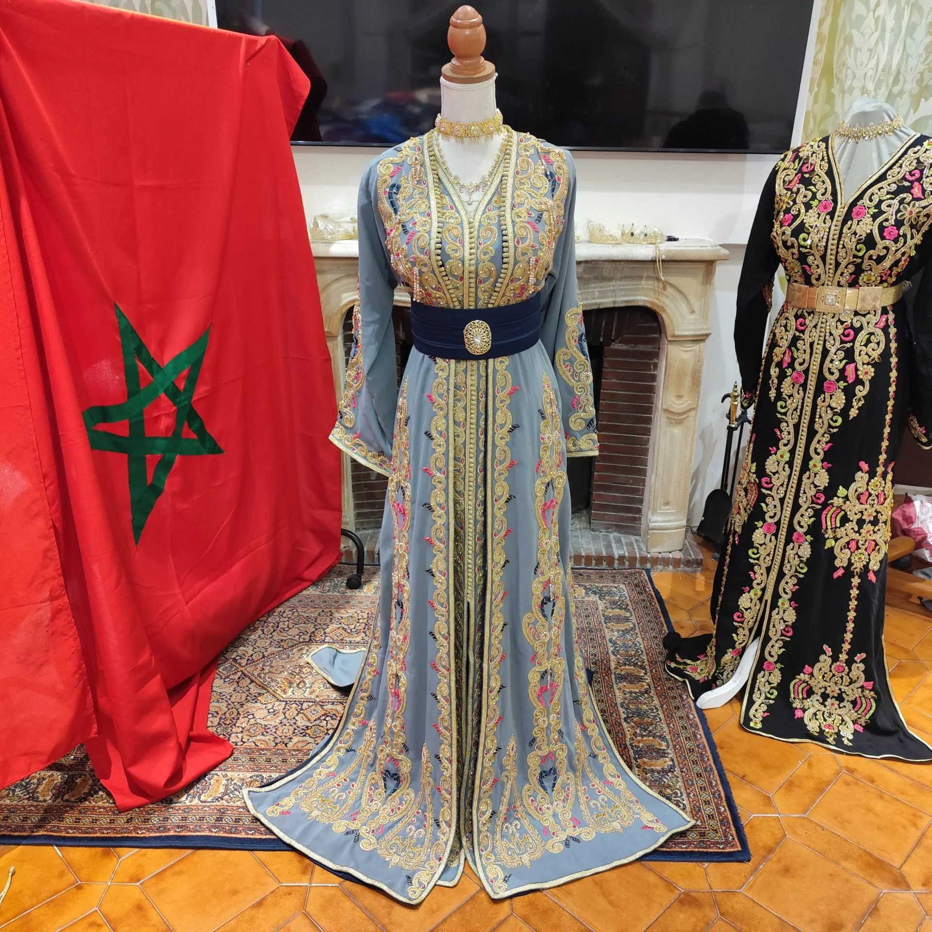 caftan marocain neuf doublé