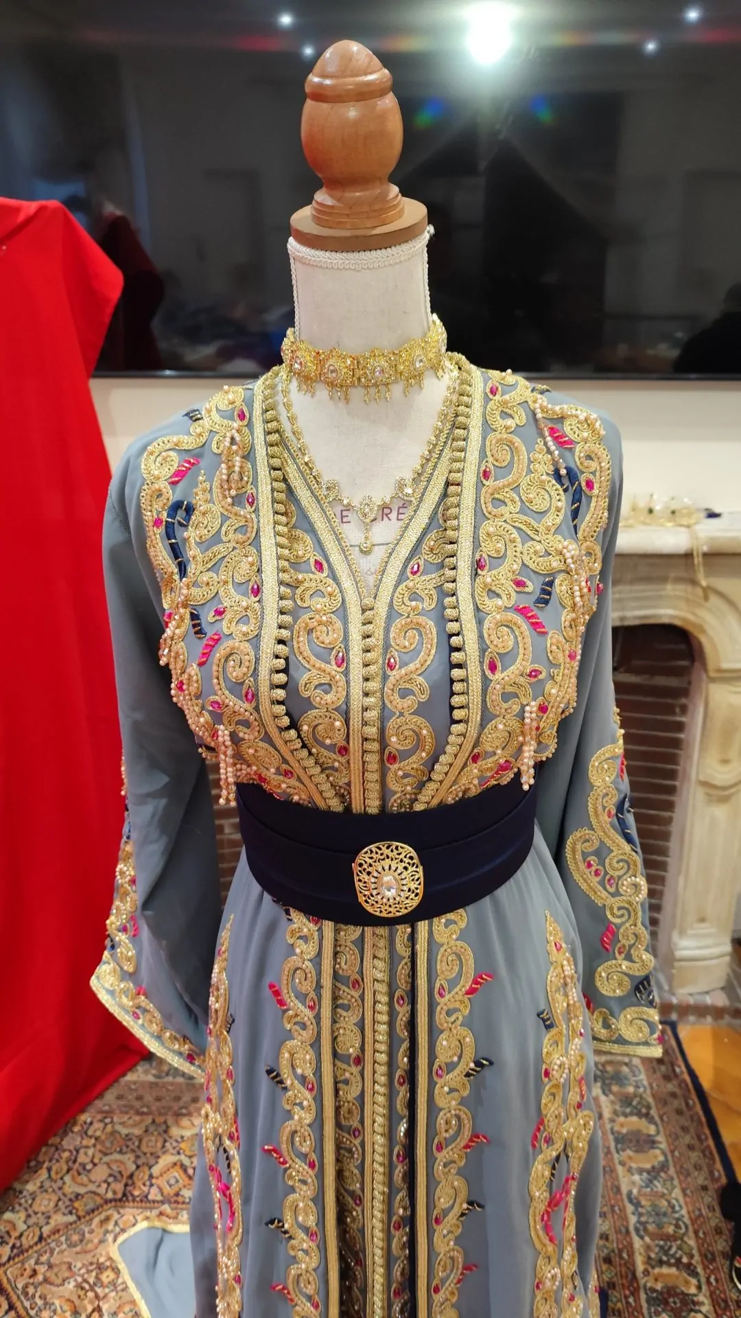 caftan marocain neuf doublé – Image 9