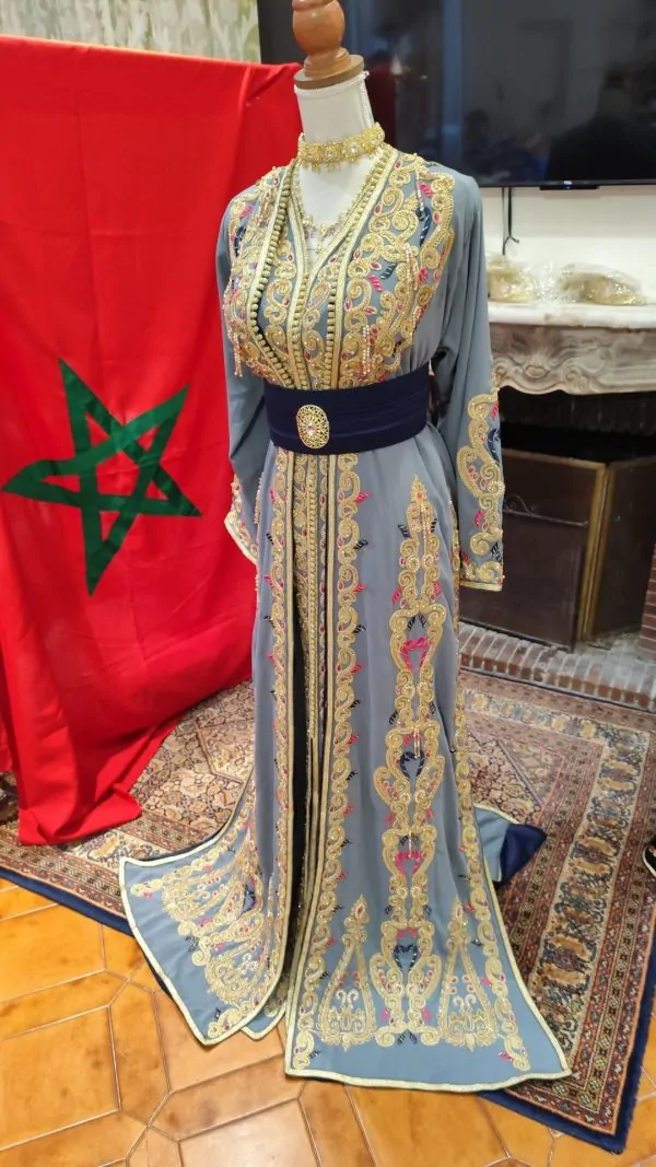 caftan marocain neuf doublé — photo 6