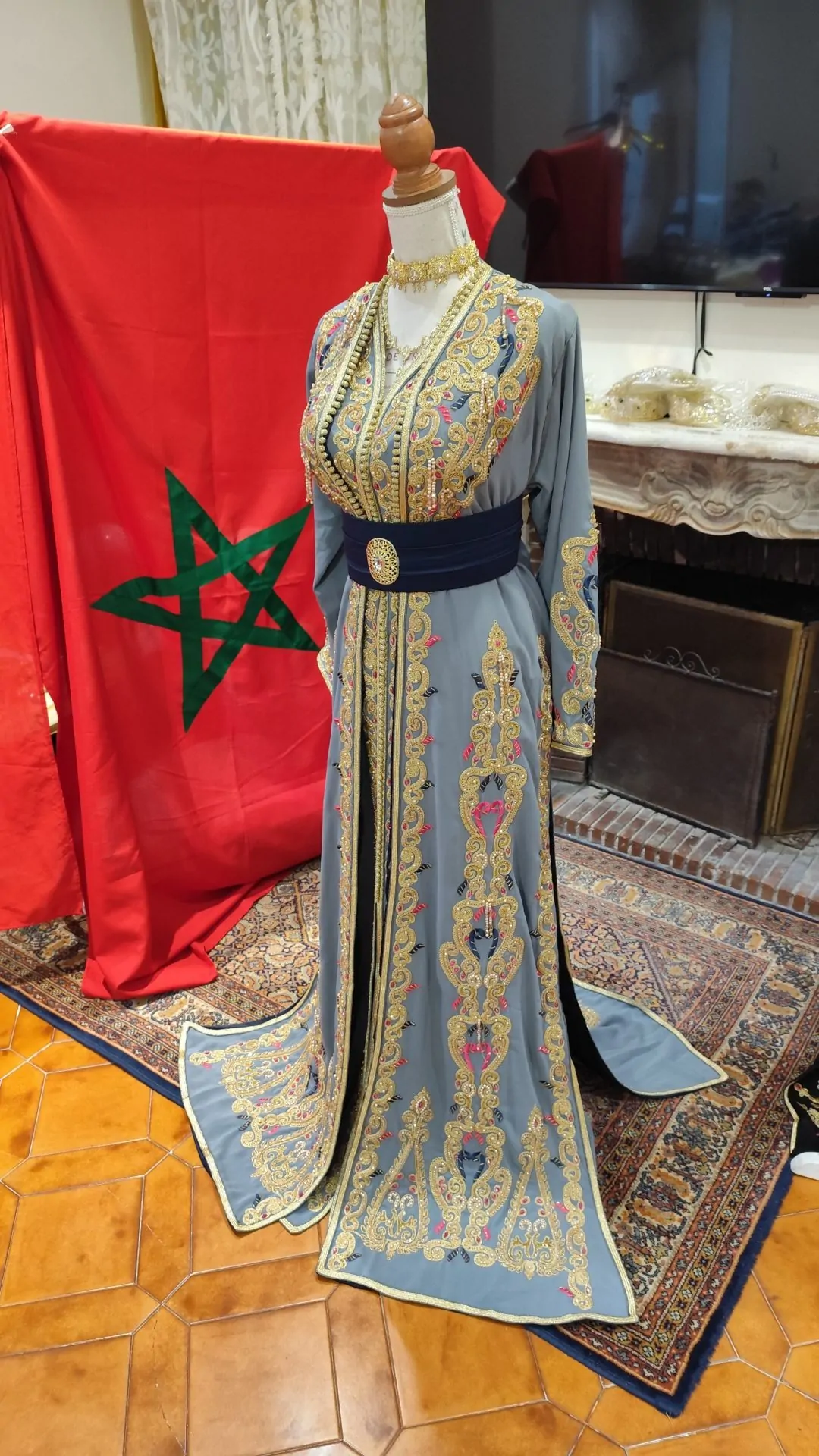 caftan marocain neuf doublé – Image 12