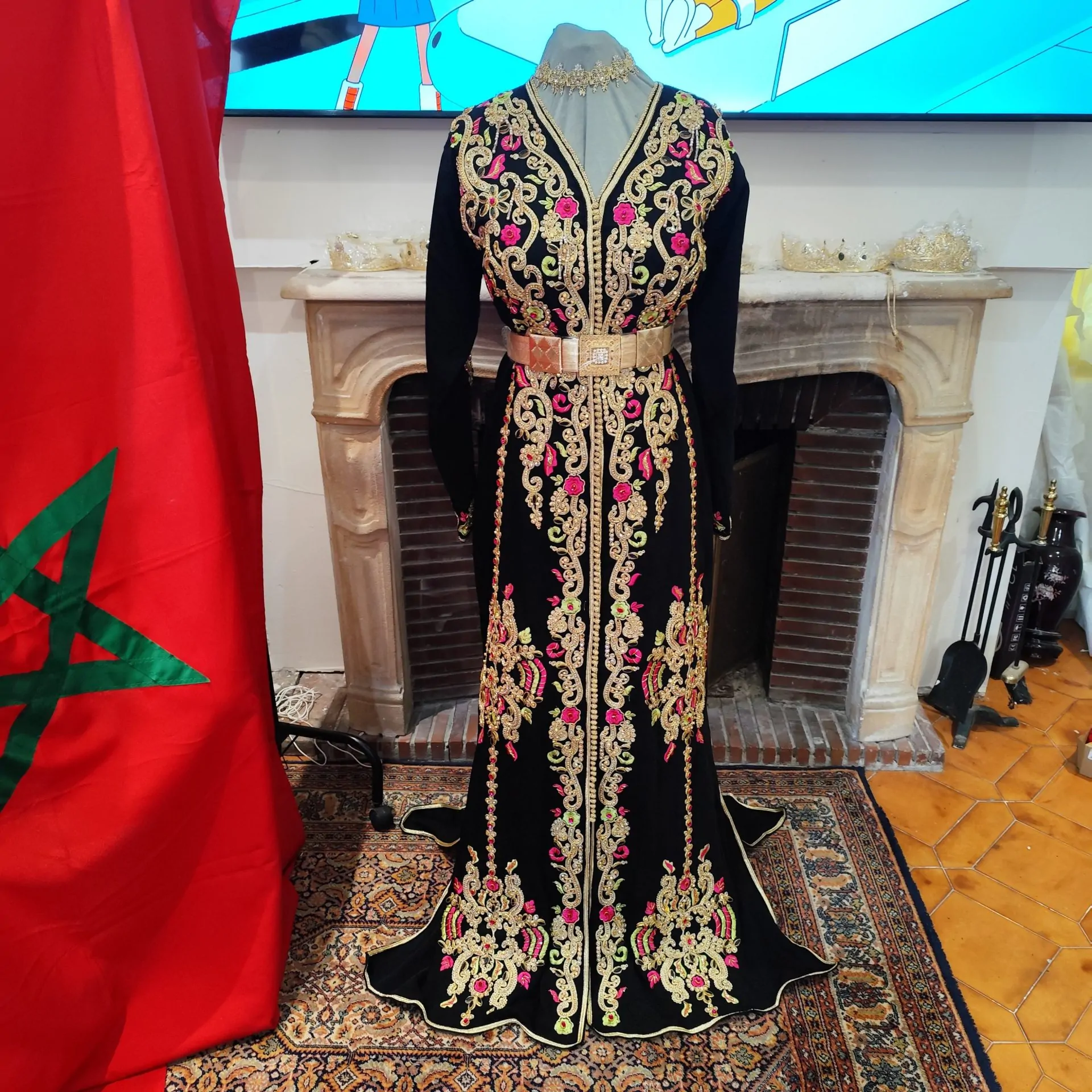 caftan marocain neuf doublé