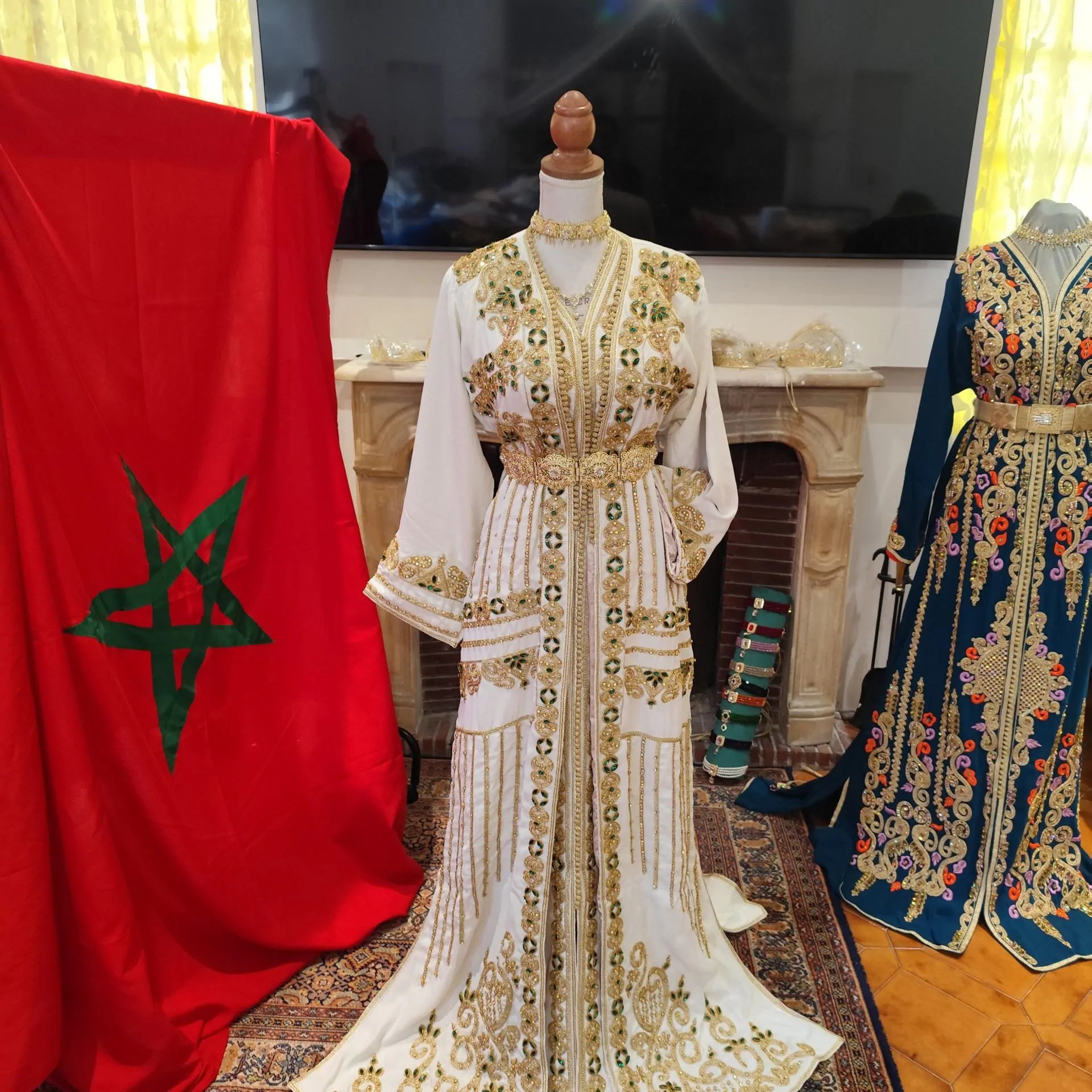 caftan marocain neuf doublé