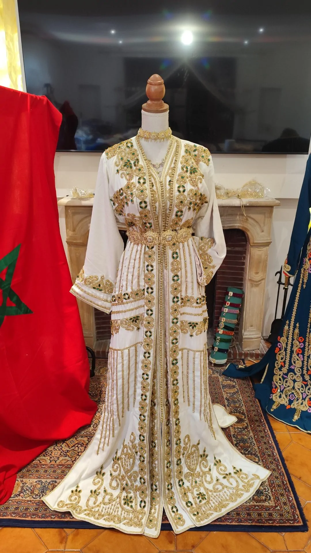 caftan marocain neuf doublé – Image 9