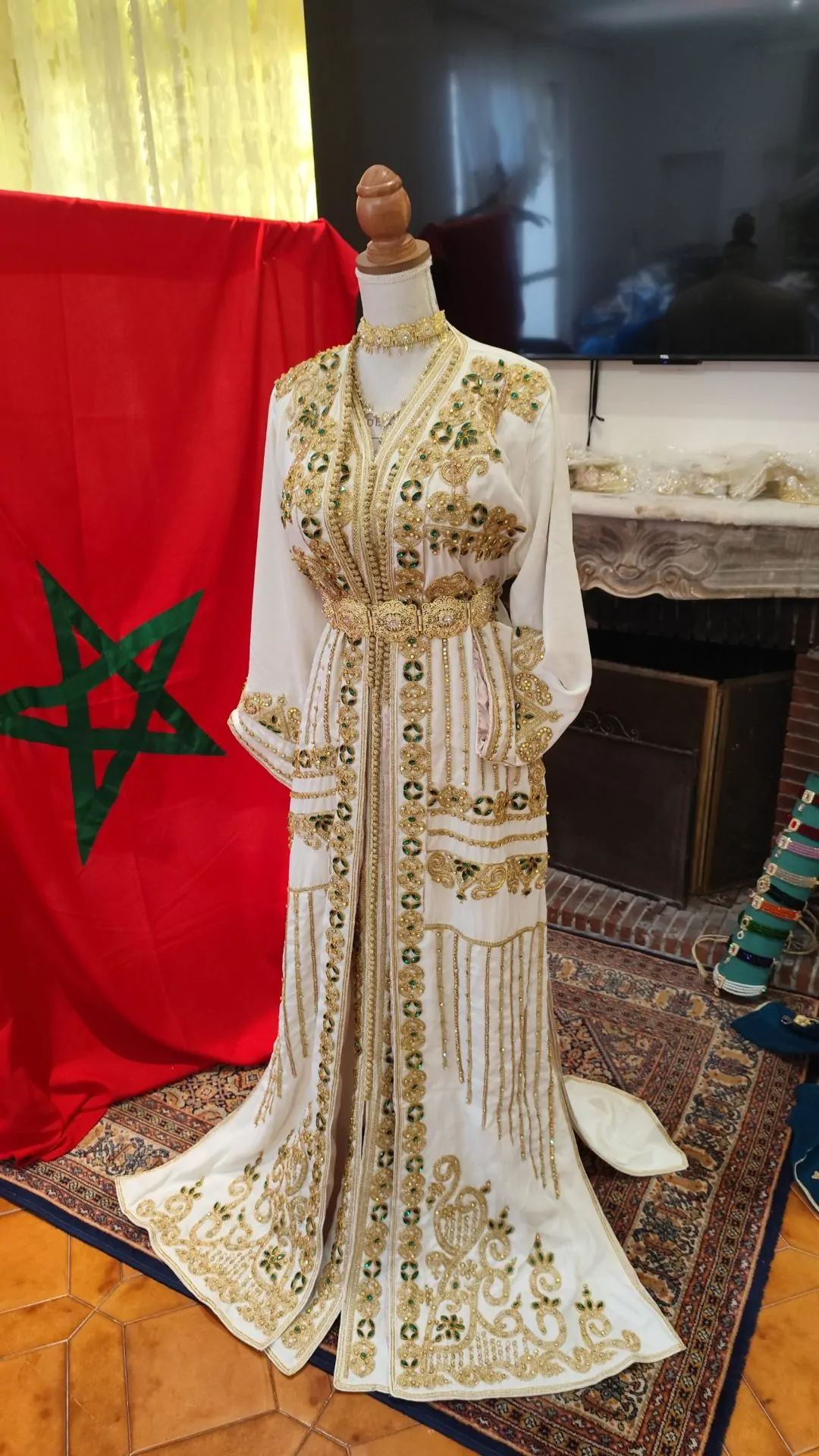 caftan marocain neuf doublé – Image 11