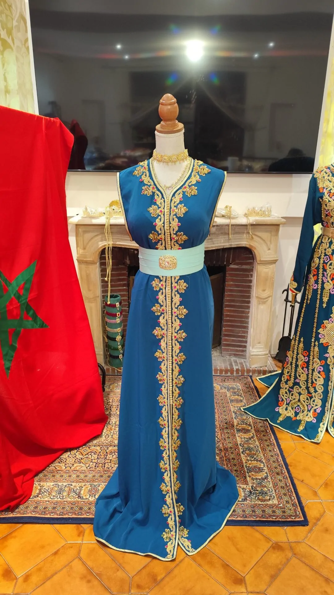 caftan marocain neuf doublé – Image 9