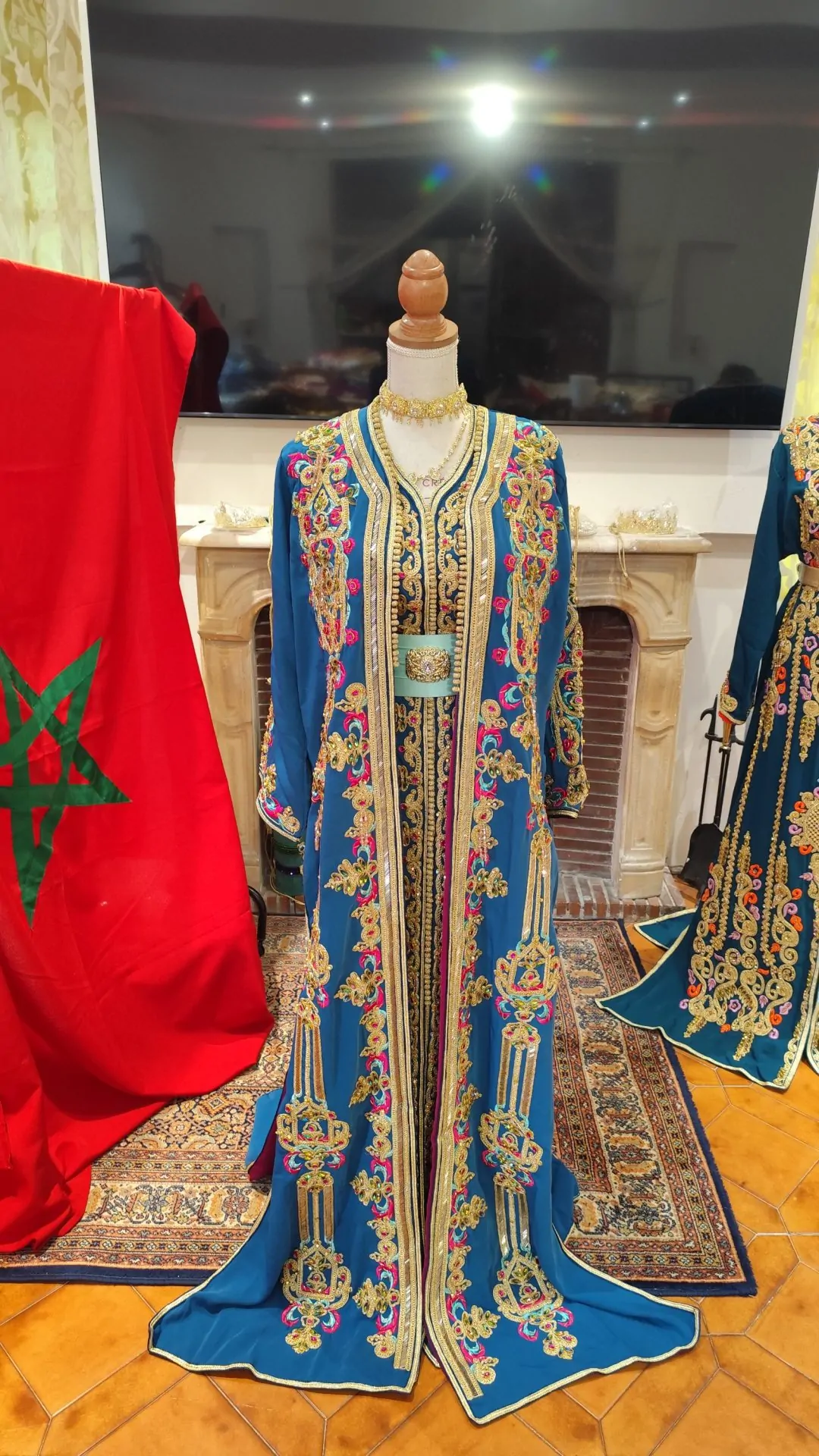 caftan marocain neuf doublé – Image 3
