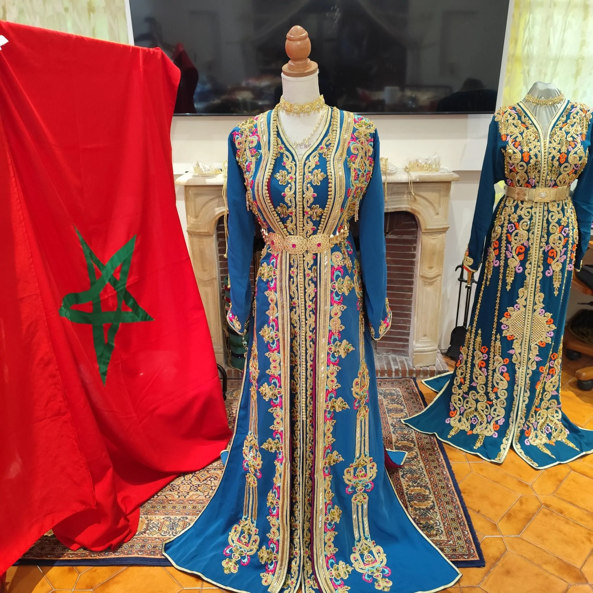 caftan marocain neuf doublé