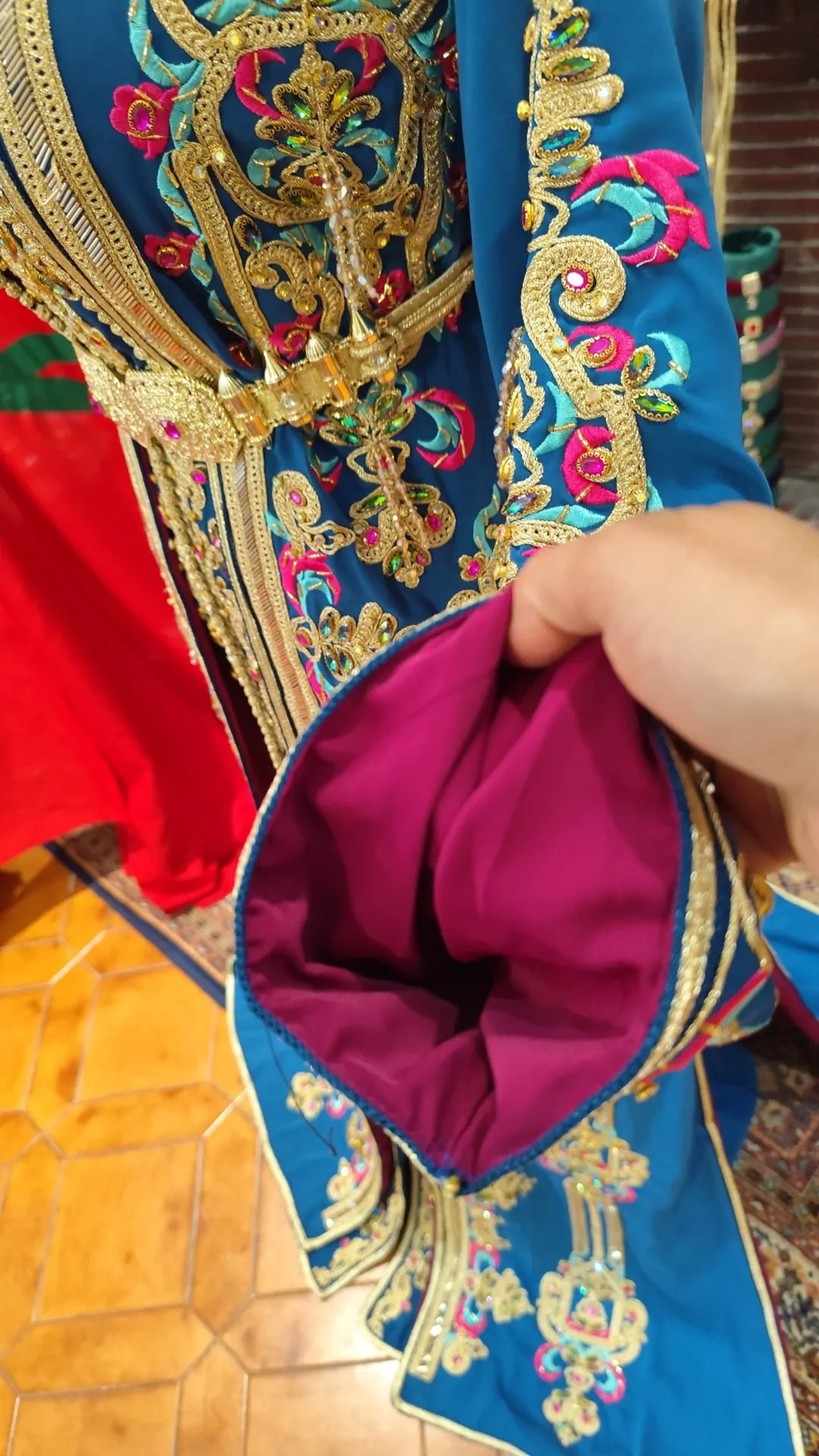 caftan marocain neuf doublé – Image 4