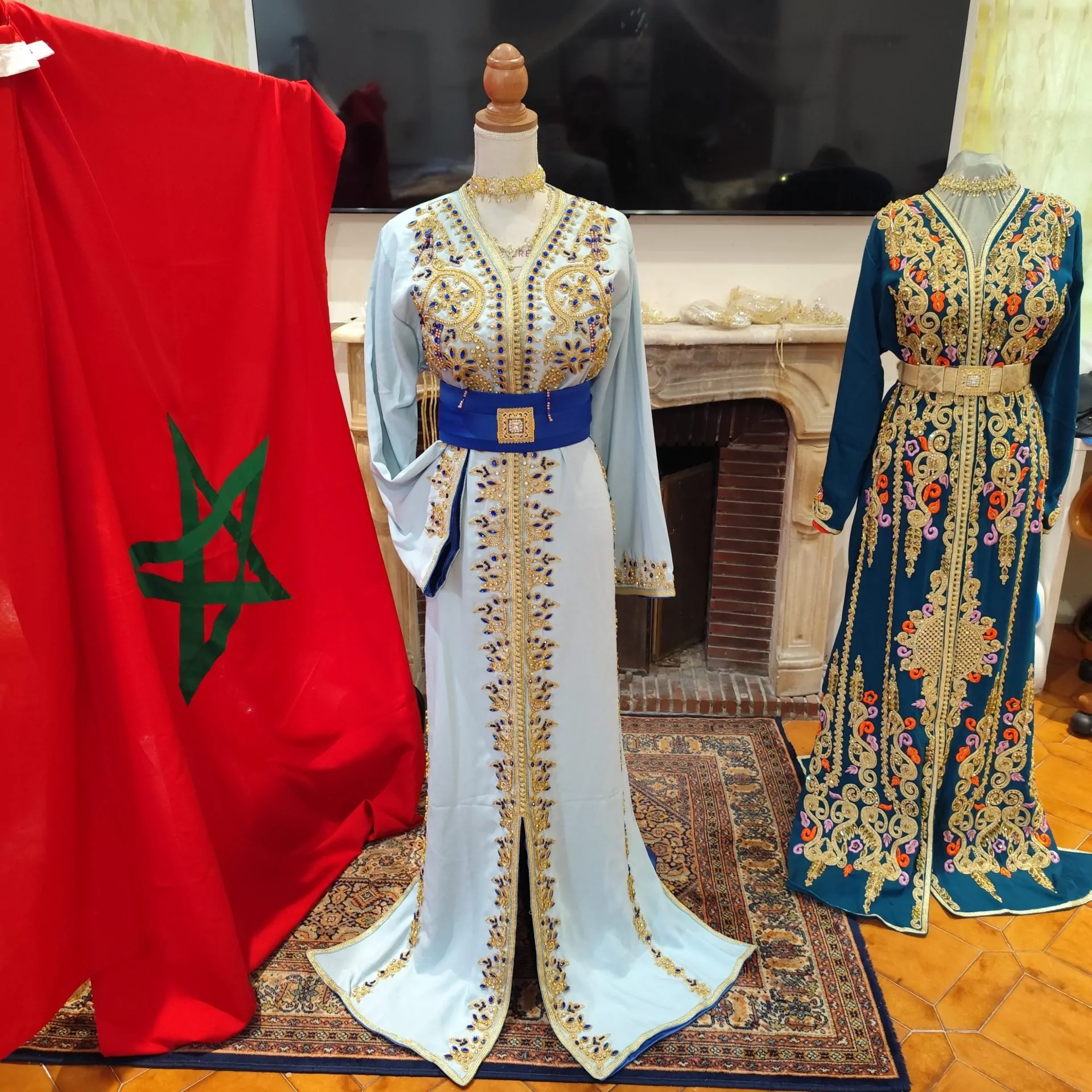 caftan marocain neuf doublé