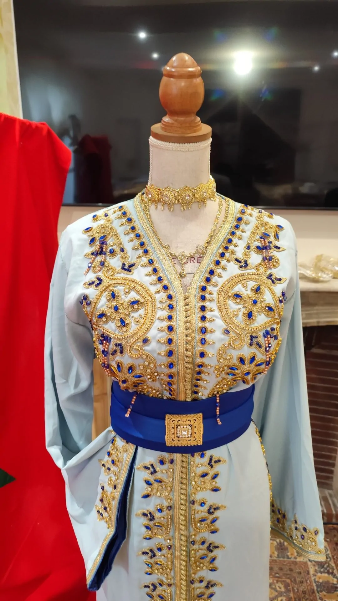 caftan marocain neuf doublé – Image 9