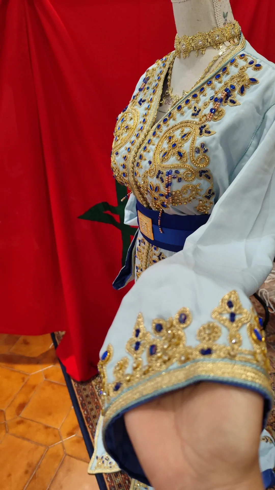 caftan marocain neuf doublé – Image 4