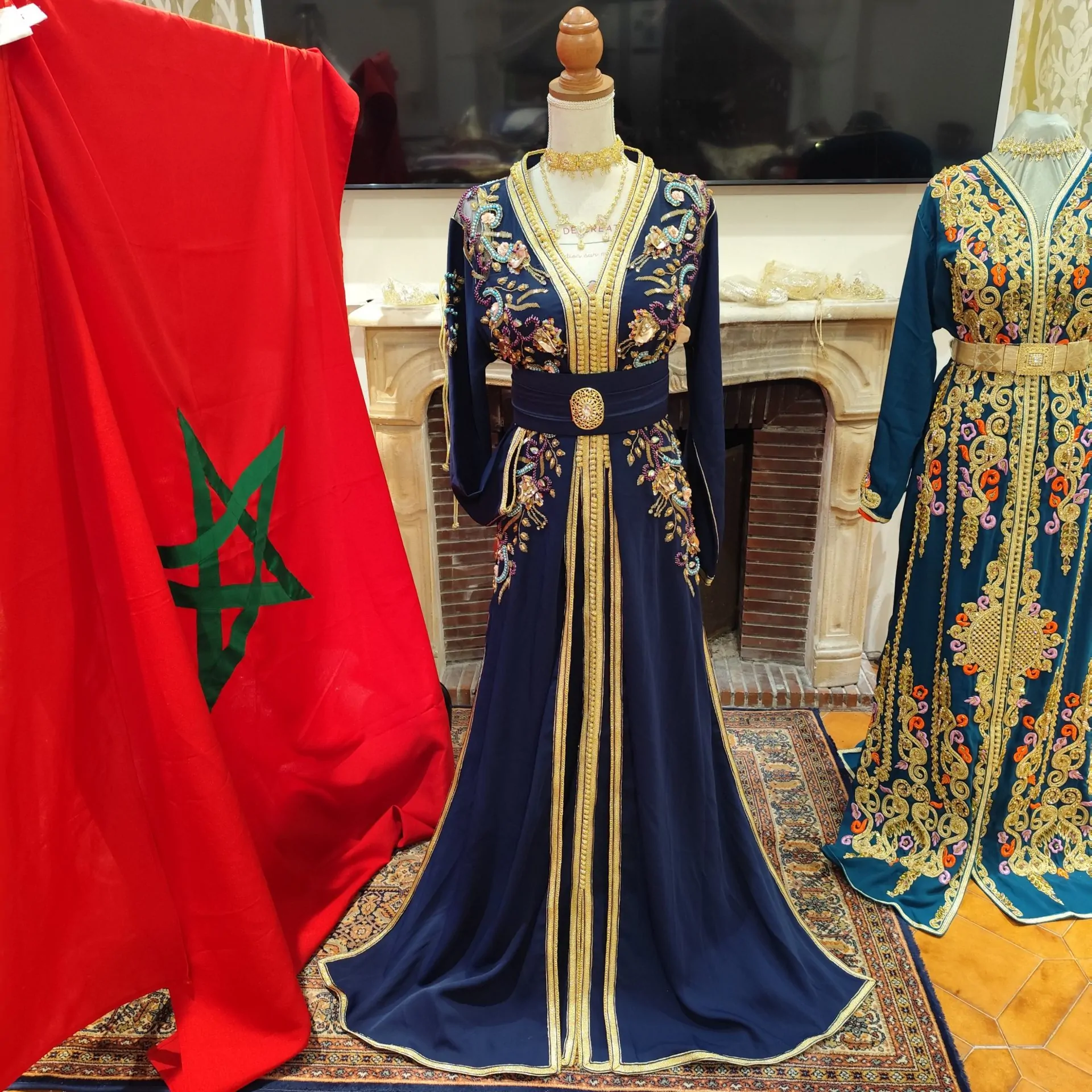 caftan marocain d occasion nikel