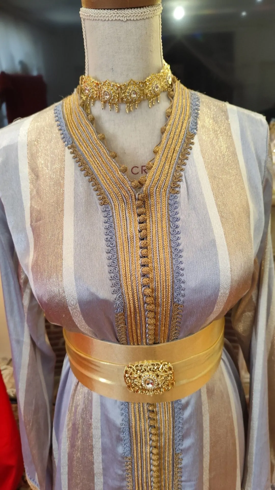 caftan marocain d occasion deux pièces – Image 11