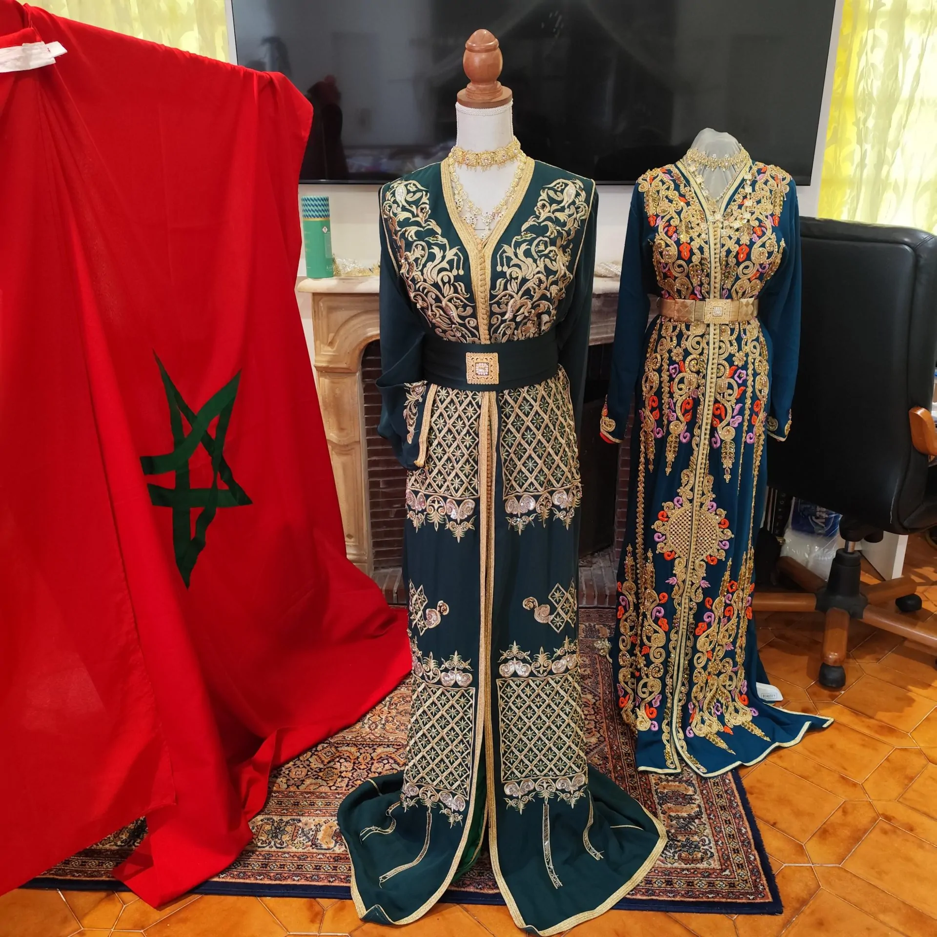 caftan marocain d occasion