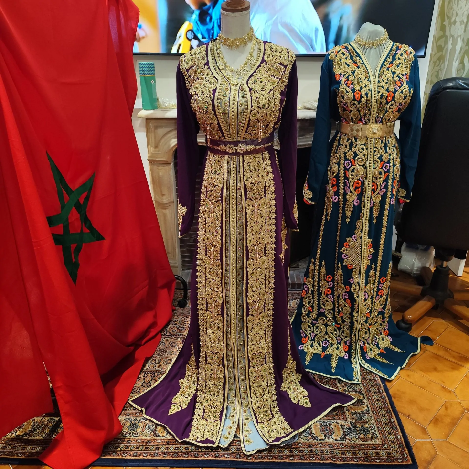 caftan marocain neuf - Takchita deux pièces – Image 16