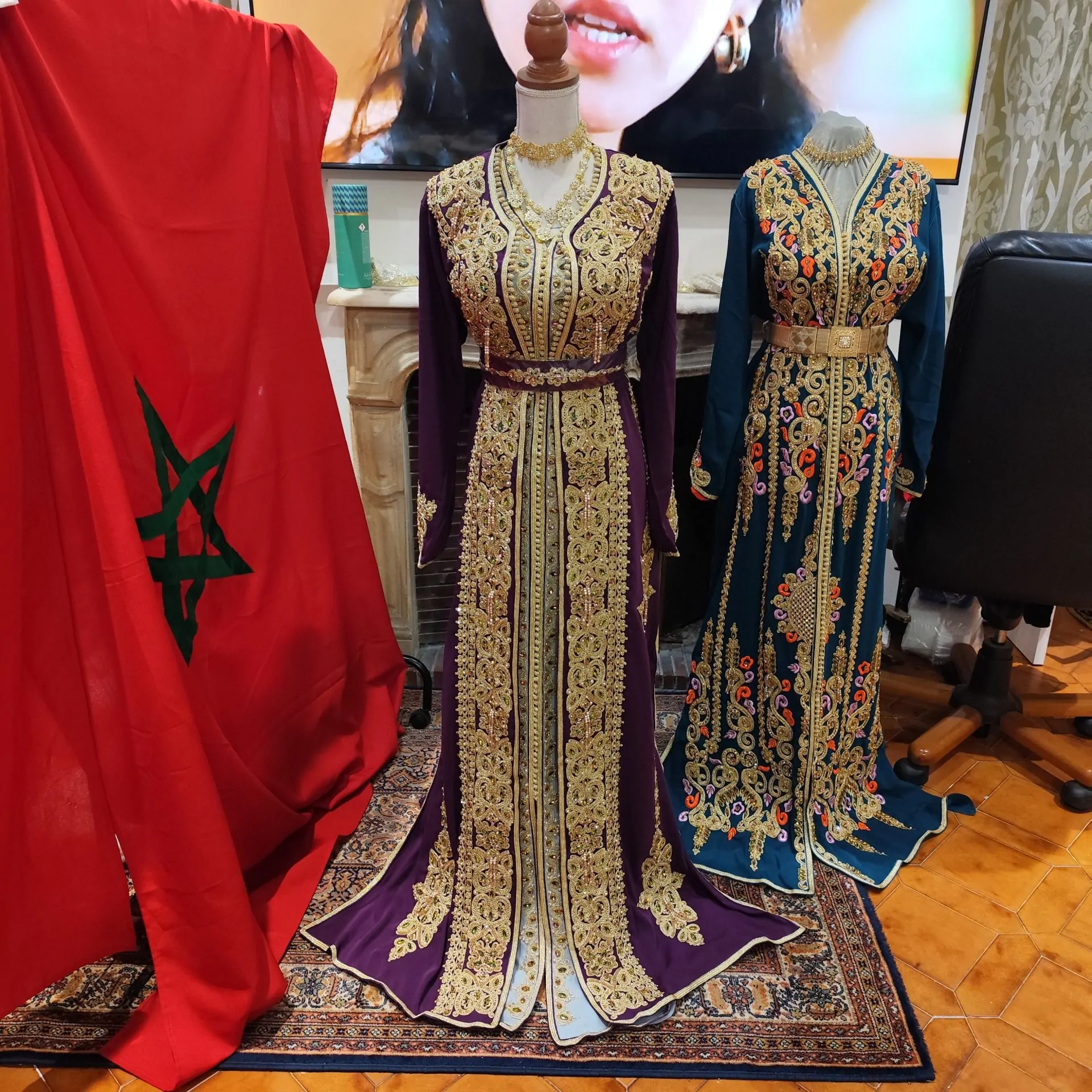 caftan marocain neuf - Takchita deux pièces – Image 17