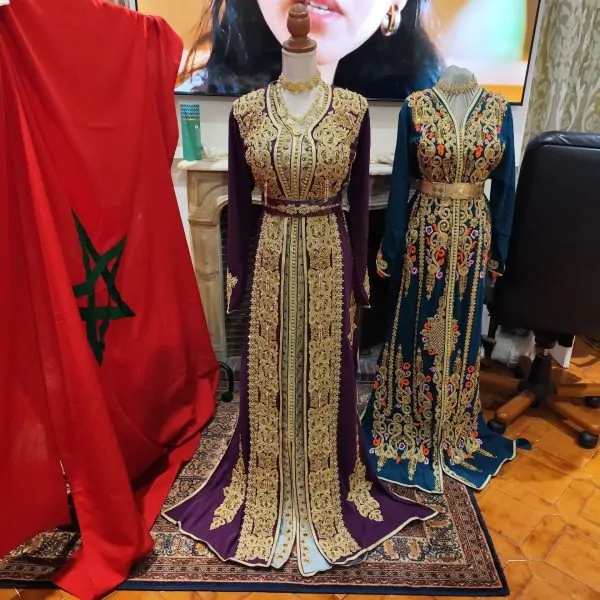 caftan marocain neuf - Takchita deux pièces